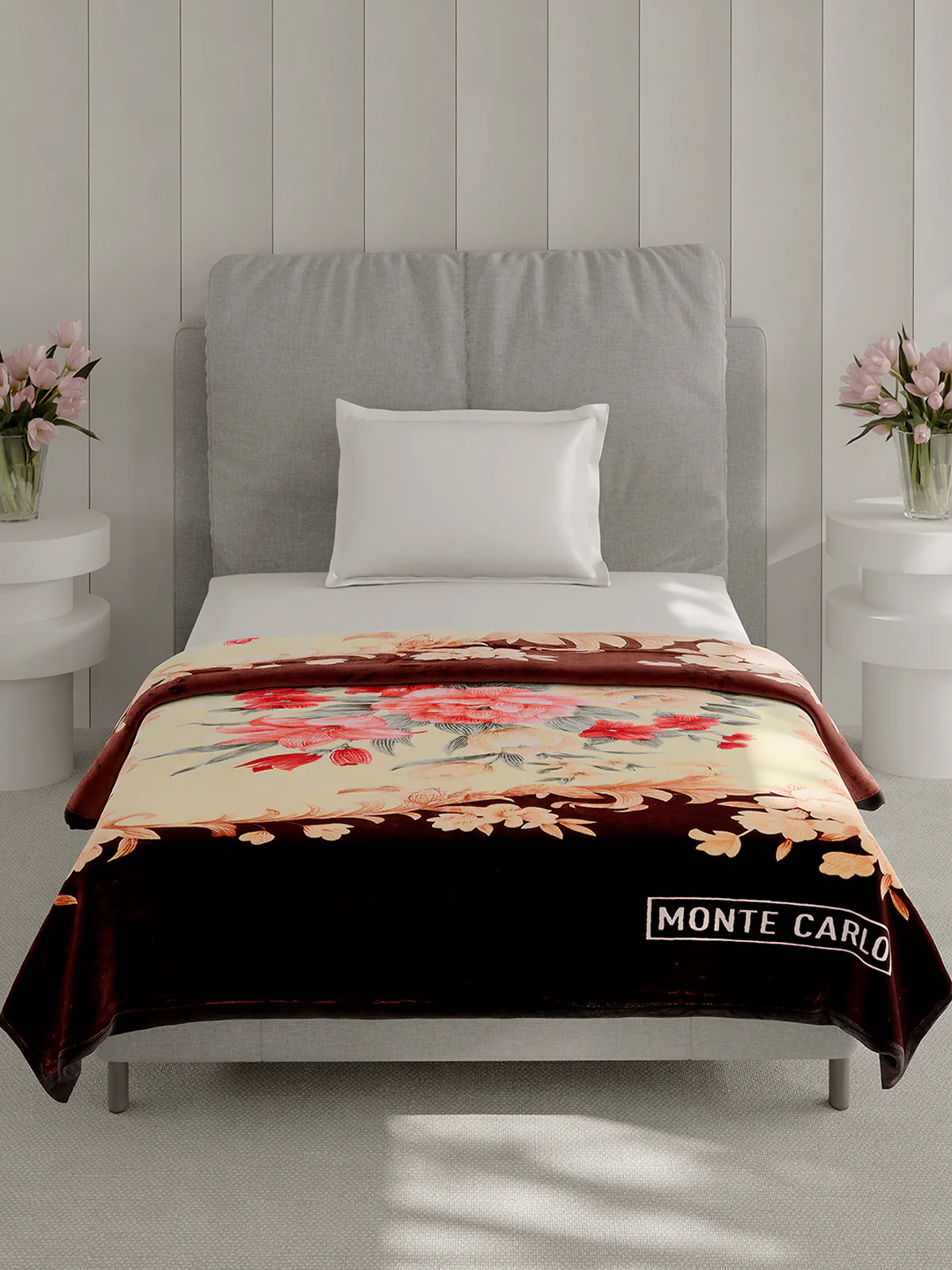 Printed Single Bed 1 Ply Super Soft Blanket for Heavy Winter - (Relation Plus) - Image 2