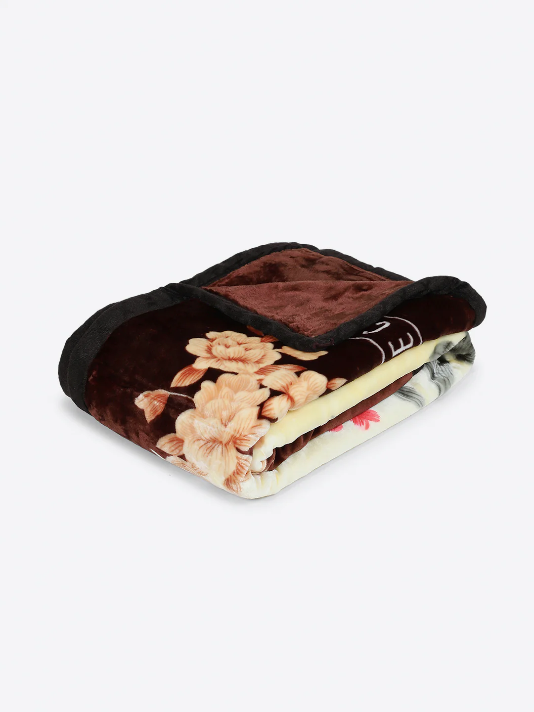 Printed Single Bed 1 Ply Super Soft Blanket for Heavy Winter - (Relation Plus) - Image 5