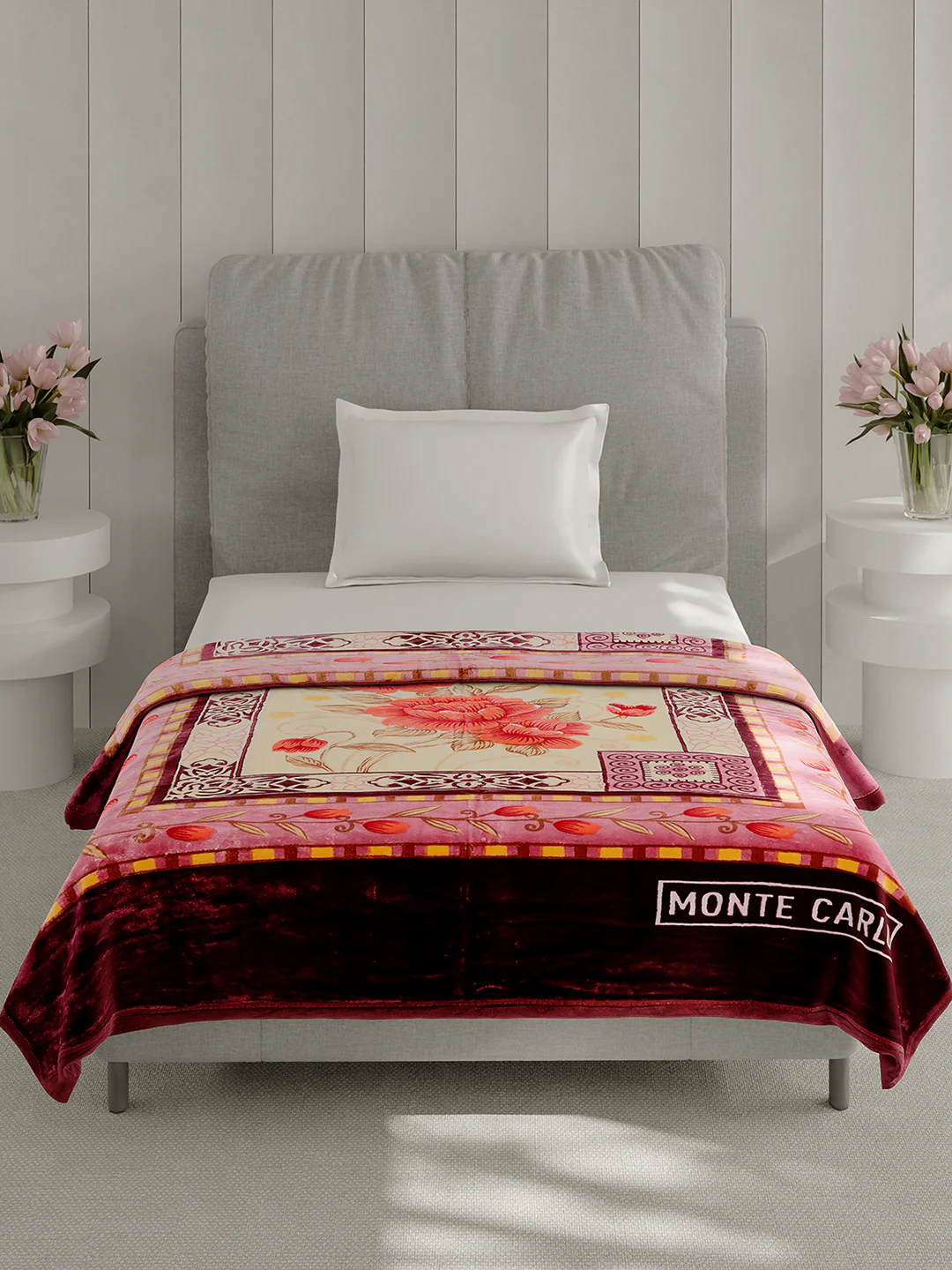 Printed Single Bed 1 Ply Super Soft Blanket for Heavy Winter - (Relation Plus) - Image 2