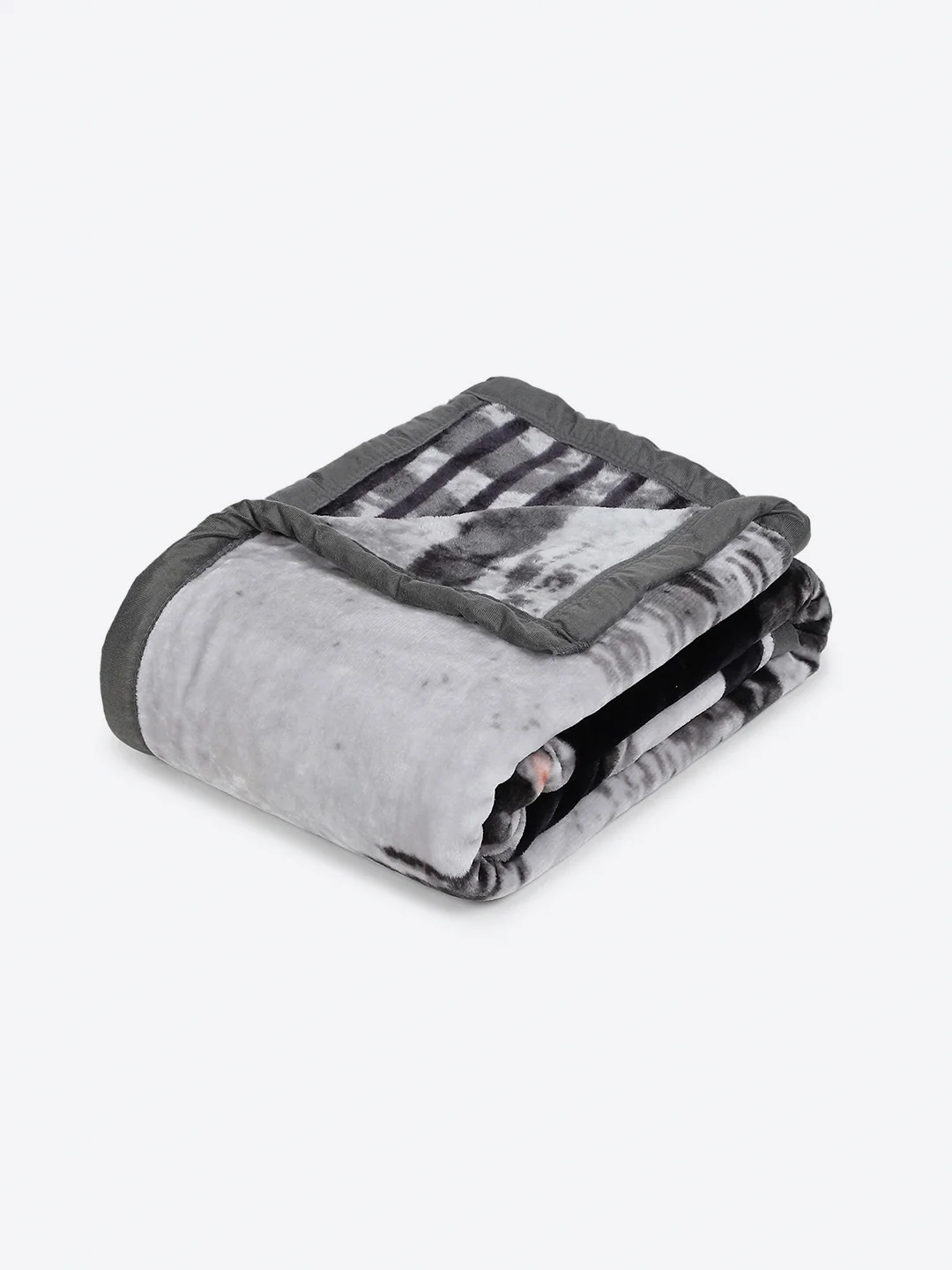 Printed Single Bed 1 Ply Blanket for Heavy Winter - (Soulmate) - Image 5