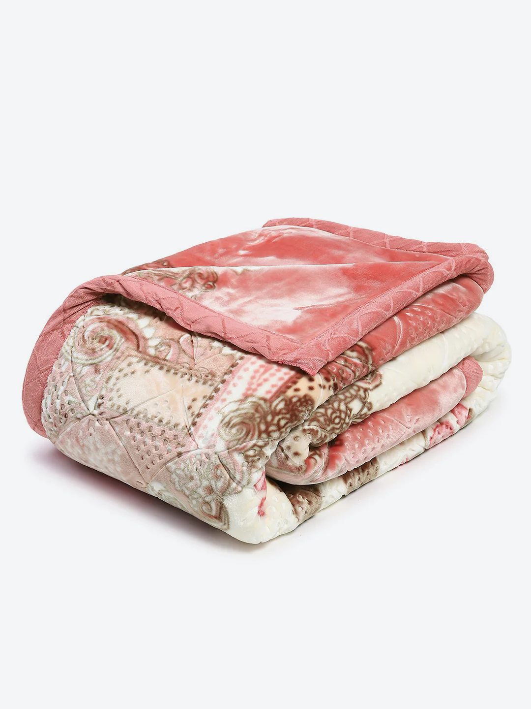 Printed Single Bed 1000 GSM Blanket for Heavy Winter -2 Ply (Weight 4 kg) - Image 5