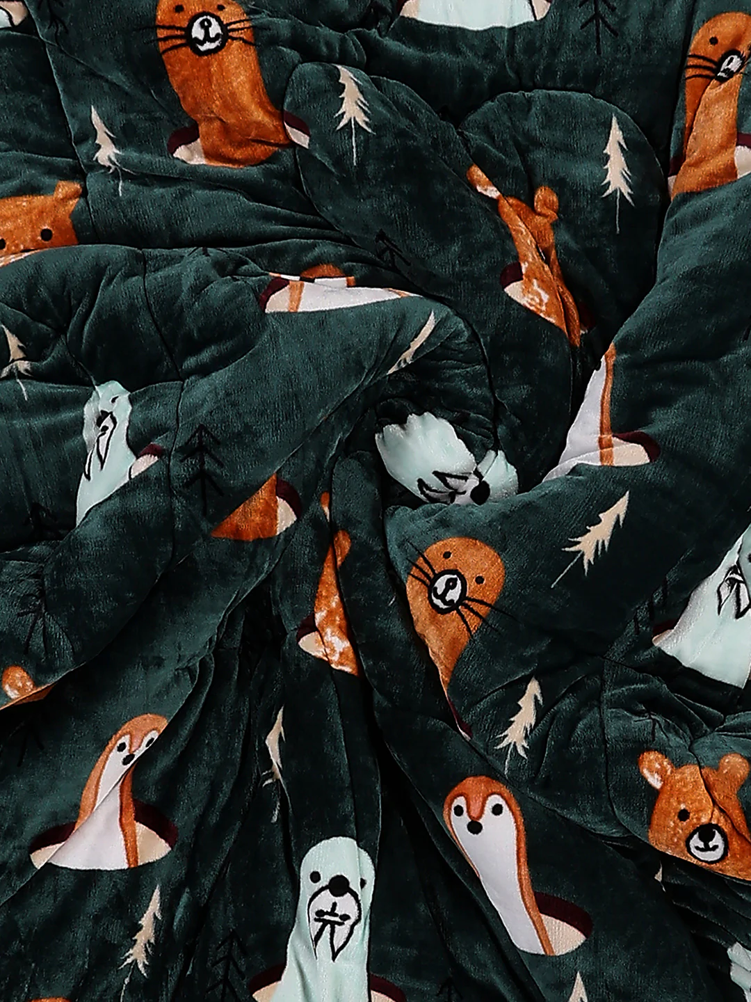Printed Single Bed 1022 GSM Comforter for Winter - (Ananya) - Image 6