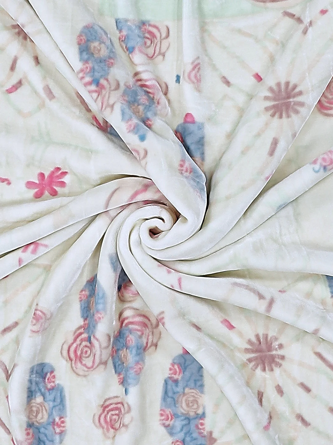 Printed Single Bed 1051 GSM Blanket Bling 2 Ply (Weight 3.7 kg) - Image 7