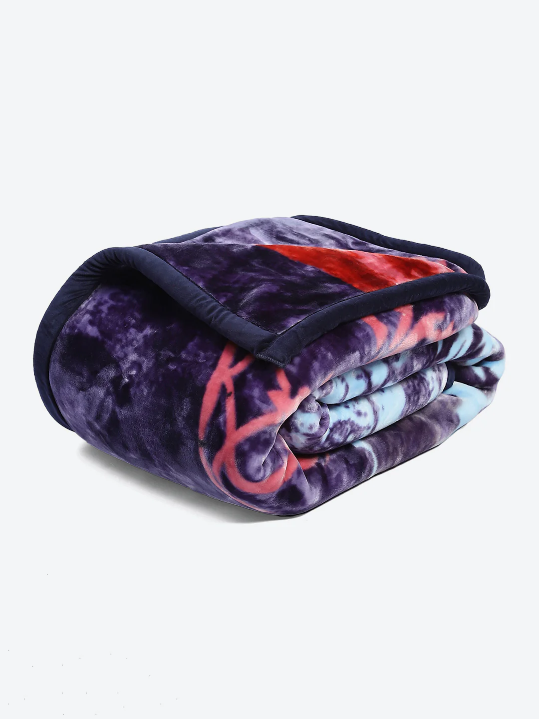 Printed Single Bed 1051 GSM Blanket Pearl 2 Ply (Weight 3.7 kg) - Image 5