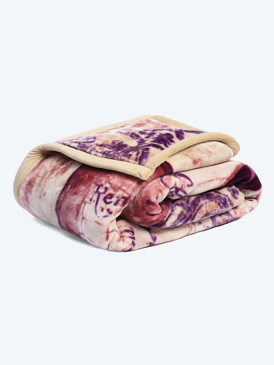 Printed Single Bed 1051 GSM Blanket Pearl 2 Ply (Weight 3.7 kg) - Image 5