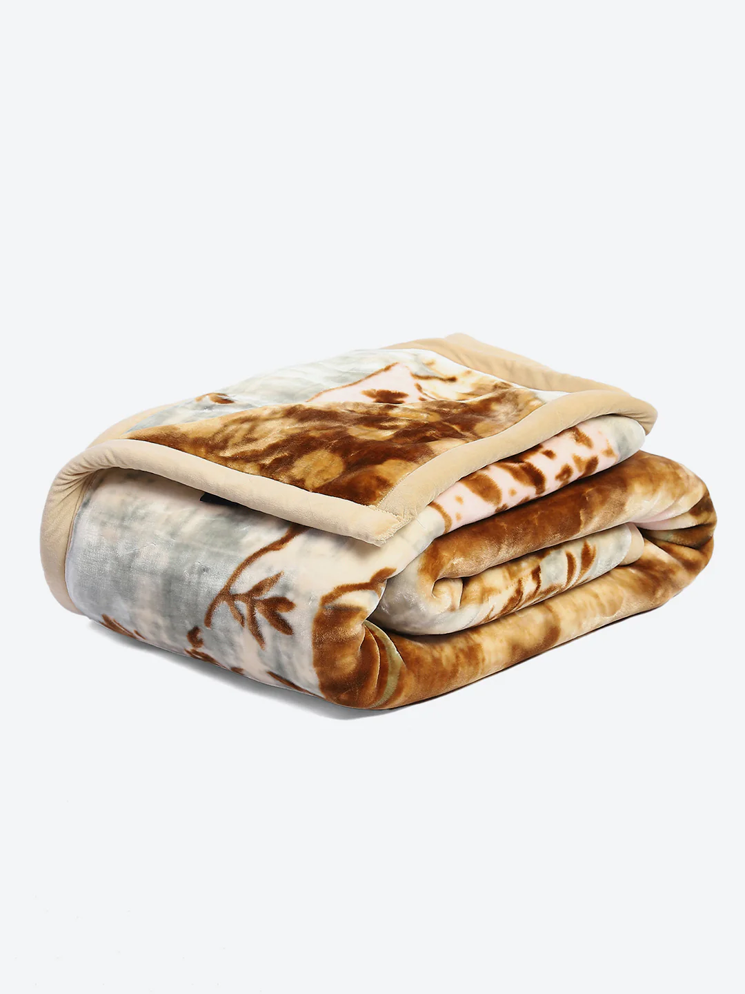 Printed Single Bed 1051 GSM Blanket Pearl 2 Ply (Weight 3.7 kg) - Image 5