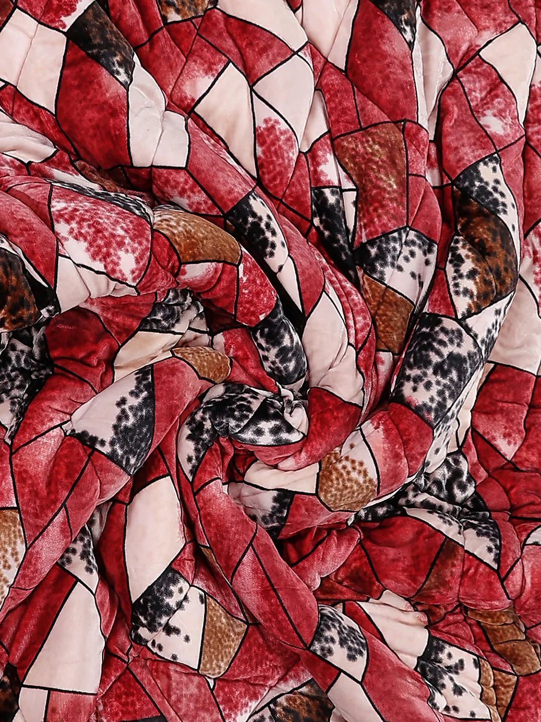 Printed Single Bed 1155 GSM Comforter for Winter - (Dixie) - Image 6