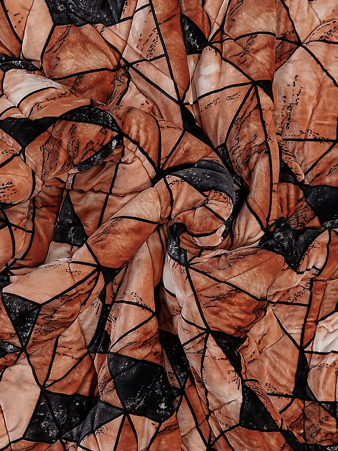 Printed Single Bed 1155 GSM Comforter for Winter - (Dixie) - Image 6