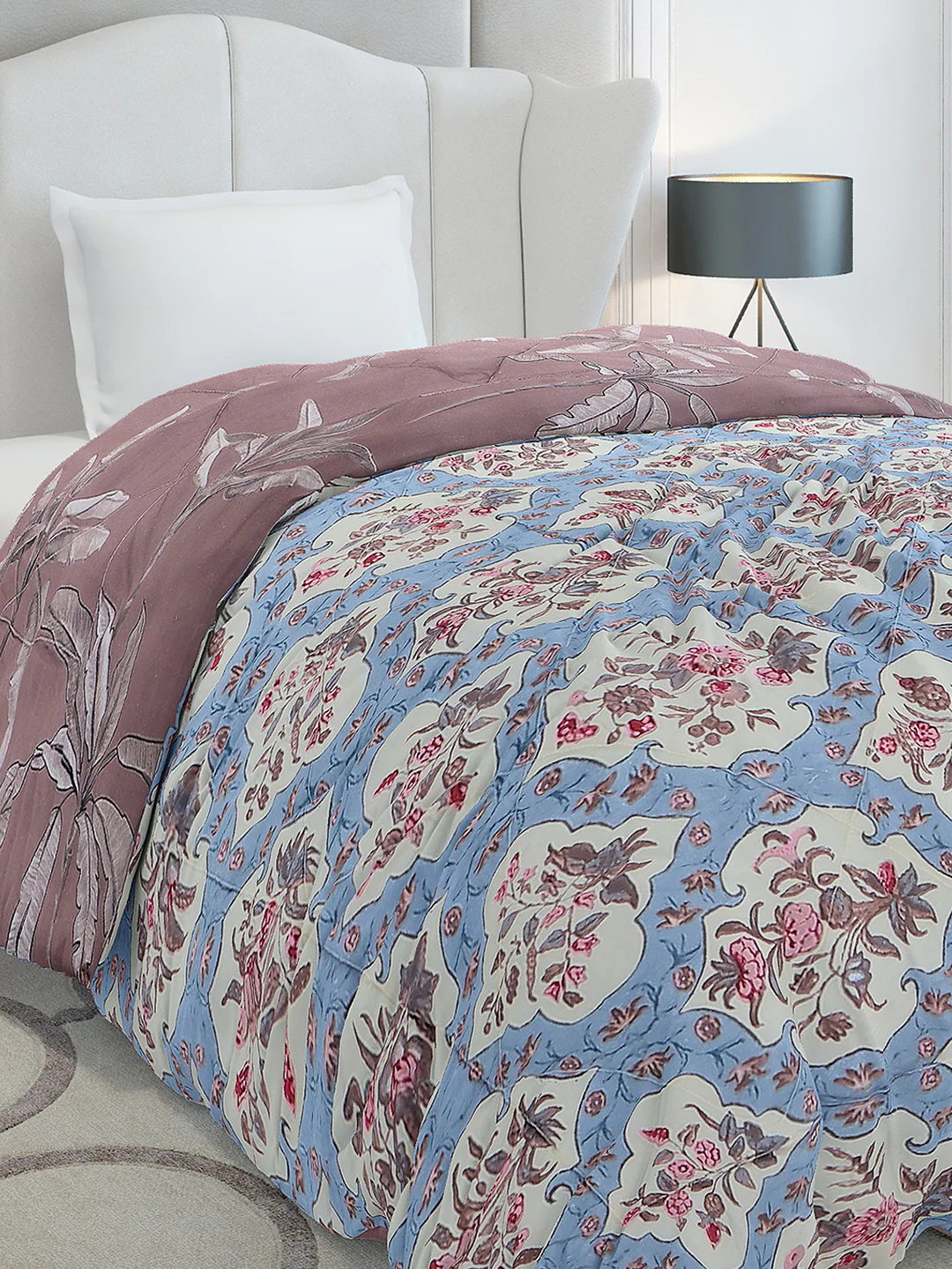 Printed Single Bed 120 GSM Comforter for AC Room - (Marvla) - Image 6