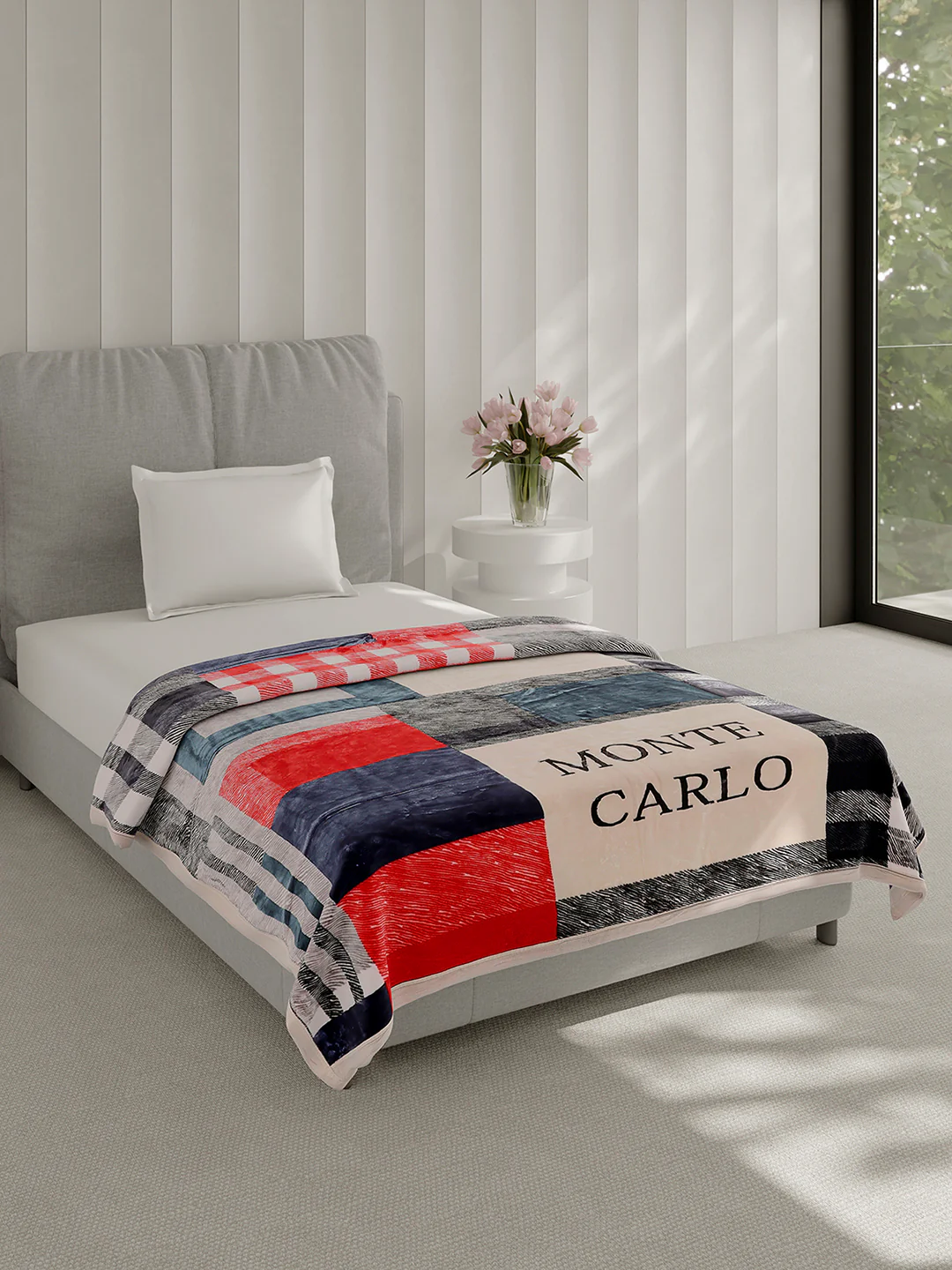 Printed Single Bed 2 Ply, 597 GSM Blanket for Heavy Winter - (Everest Plus) - Image 4