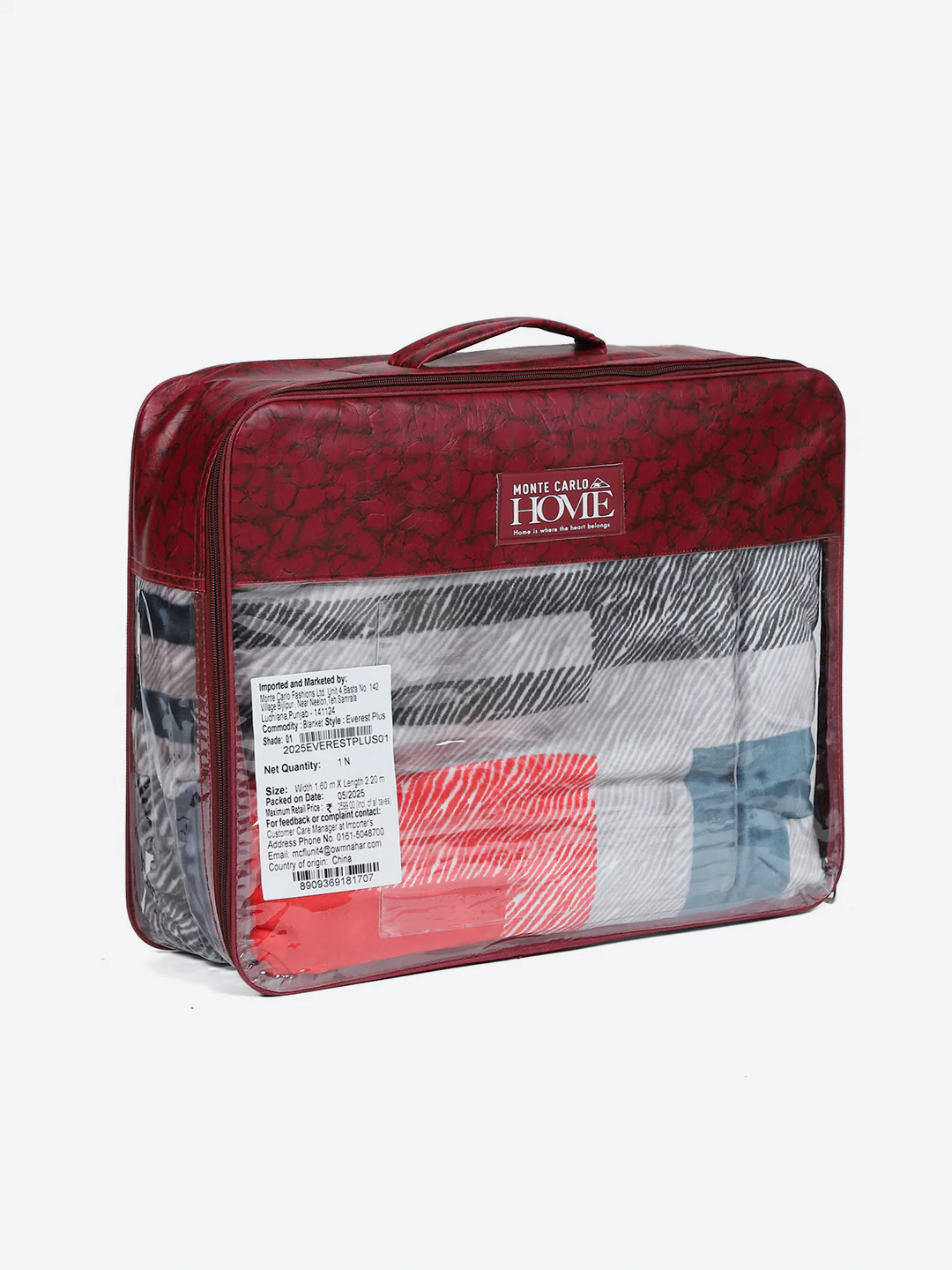 Printed Single Bed 2 Ply, 597 GSM Blanket for Heavy Winter - (Everest Plus) - Image 8