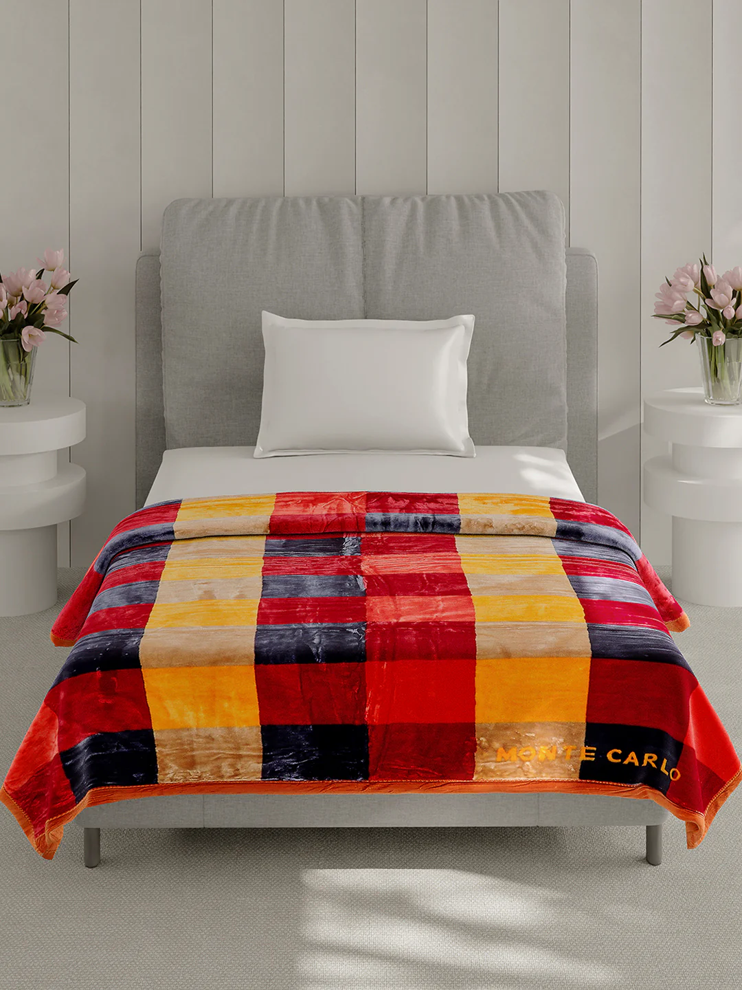 Printed Single Bed 2 Ply, 597 GSM Blanket for Heavy Winter - (Everest Plus) - Image 2