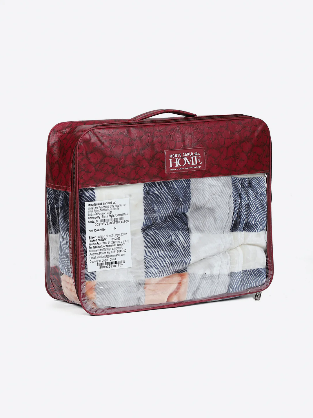 Printed Single Bed 2 Ply, 597 GSM Blanket for Heavy Winter - (Everest Plus) - Image 8