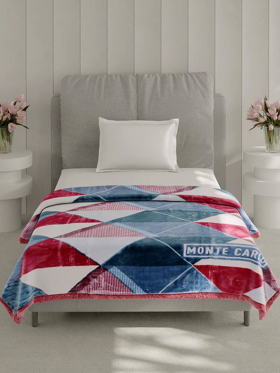 Printed Single Bed 2 Ply, 895 GSM Blanket for Heavy Winter - (Lavish Plus) - Image 2