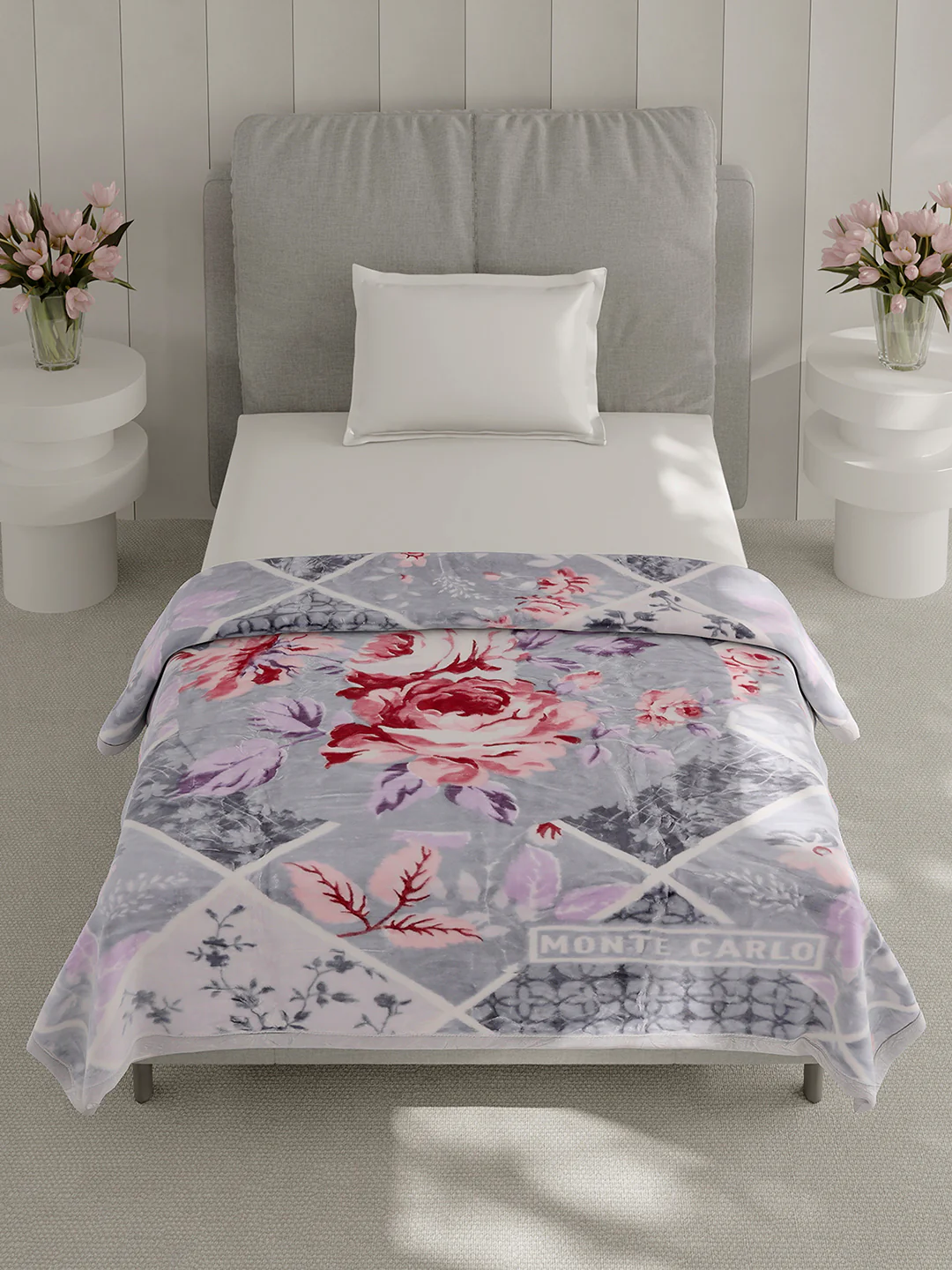 Printed Single Bed 2 Ply, 895 GSM Blanket for Heavy Winter - (Lavish Plus) - Image 3