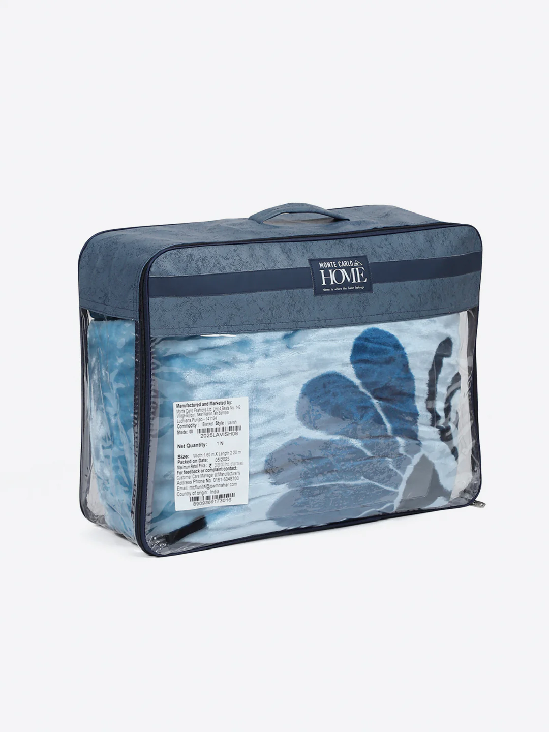 Printed Single Bed 2 Ply, 895 GSM Blanket for Heavy Winter - (Lavish Pvc) - Image 8