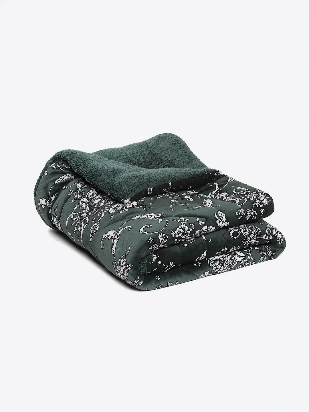 Printed Single Bed 210 GSM Comforter for Mild Winter (Nixie), Weight 660 gm - Image 7