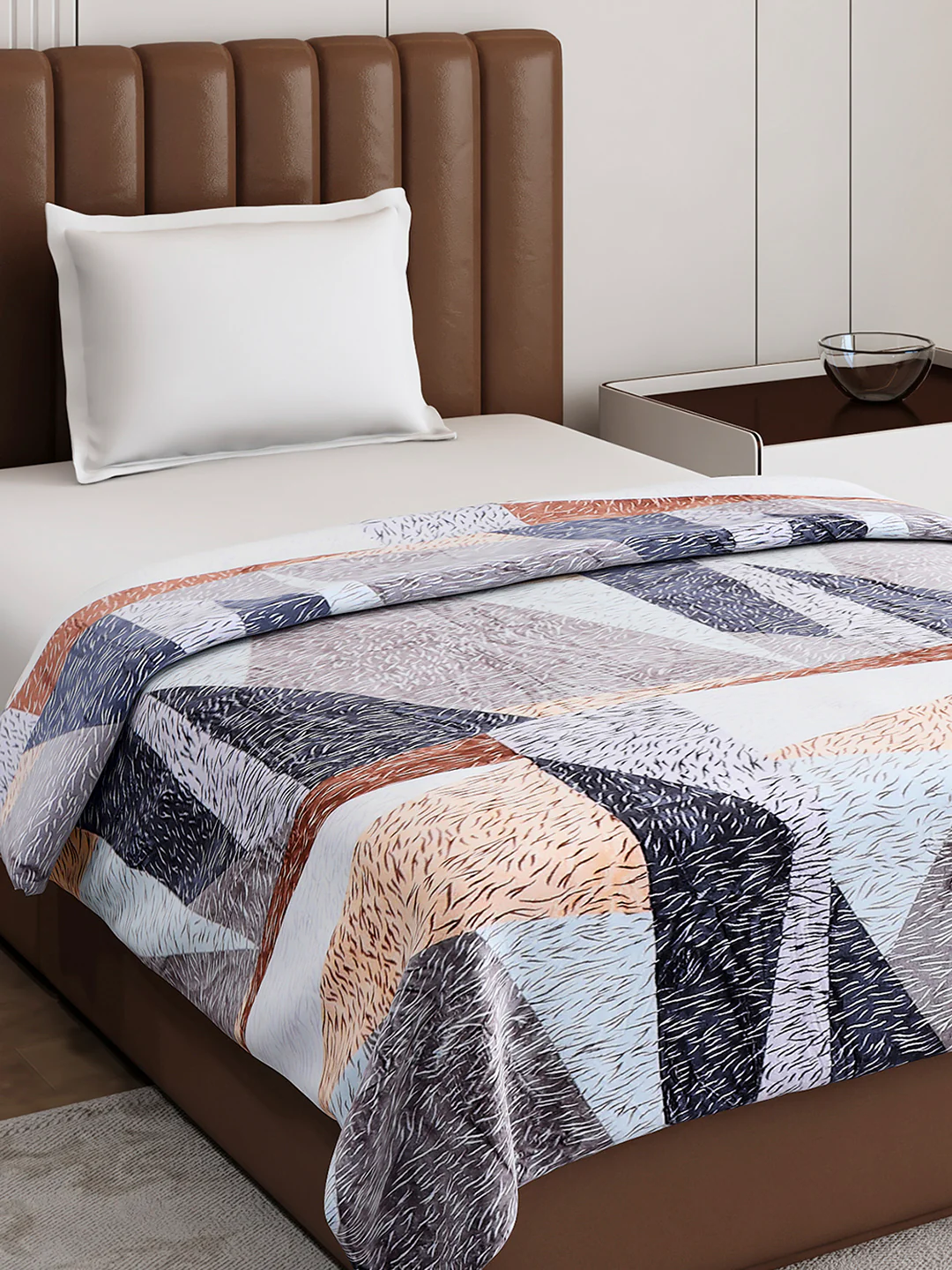 Printed Single Bed 233 GSM Blanket for AC Room - (Fuzzy) - Image 4