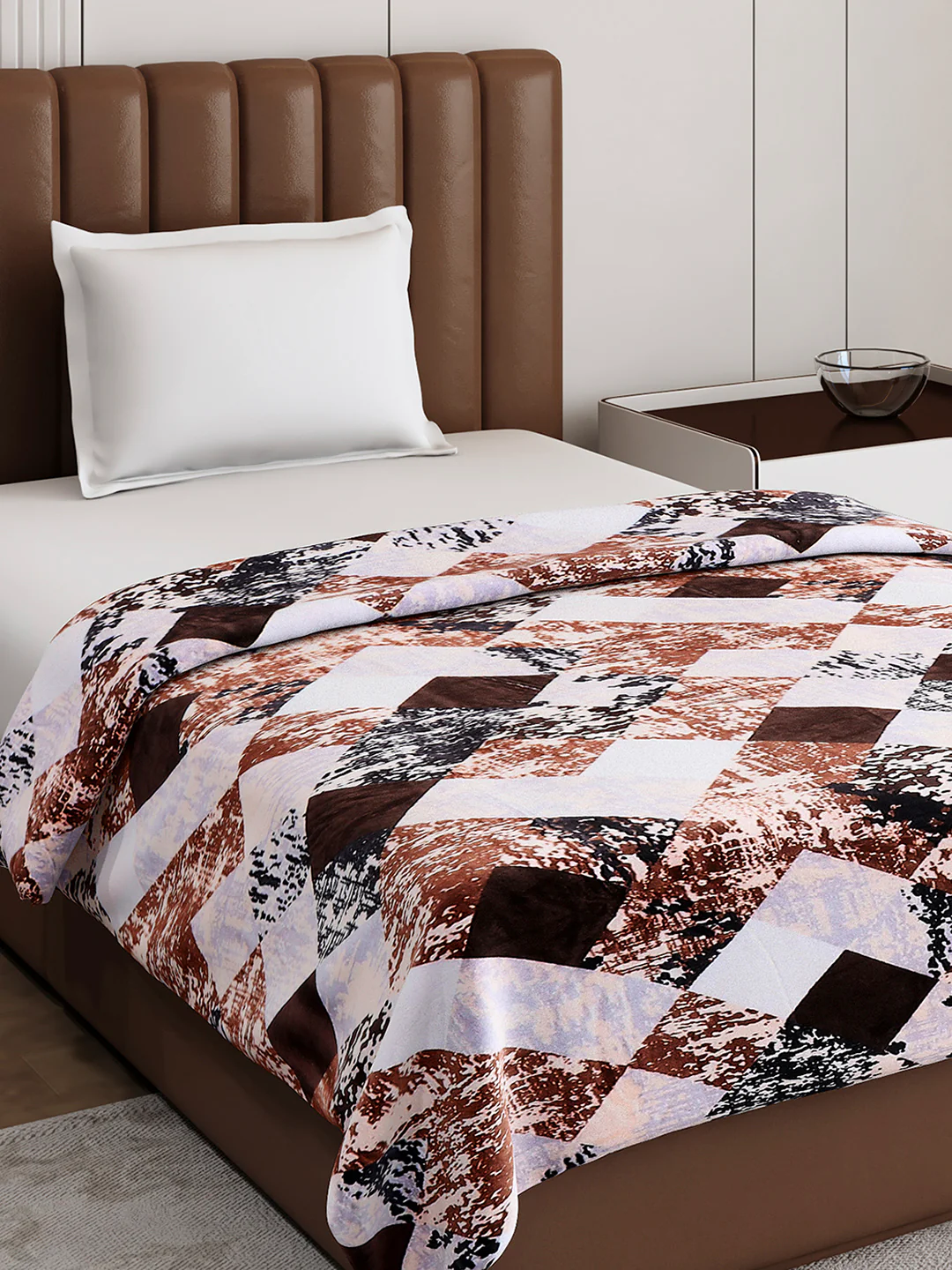 Printed Single Bed 233 GSM Blanket for AC Room - (Fuzzy) - Image 4