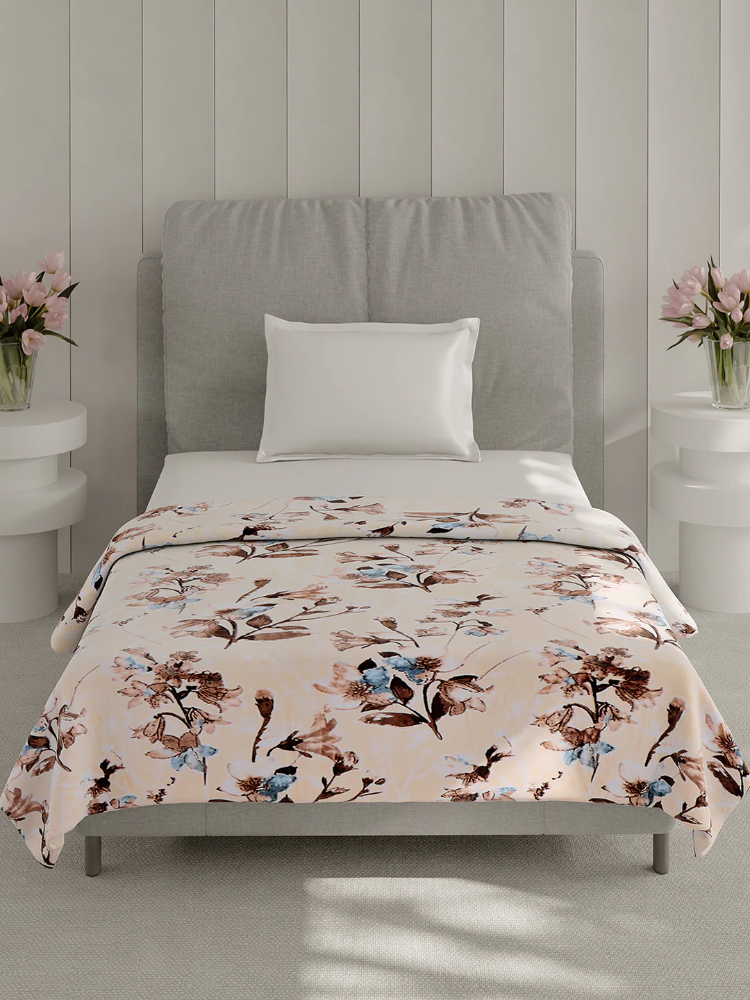 Printed Single Bed 240 GSM Blanket for AC Room - (Fuzzy) - Image 3
