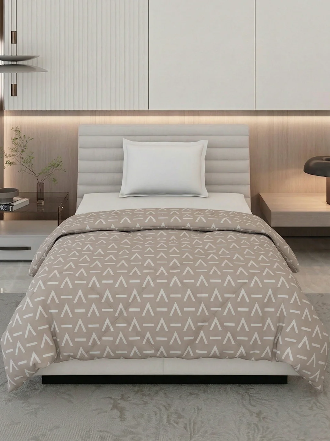 Printed Single Bed 3 Ply 105 GSM Comforter Timeless Collection Weight 950 g - Image 3