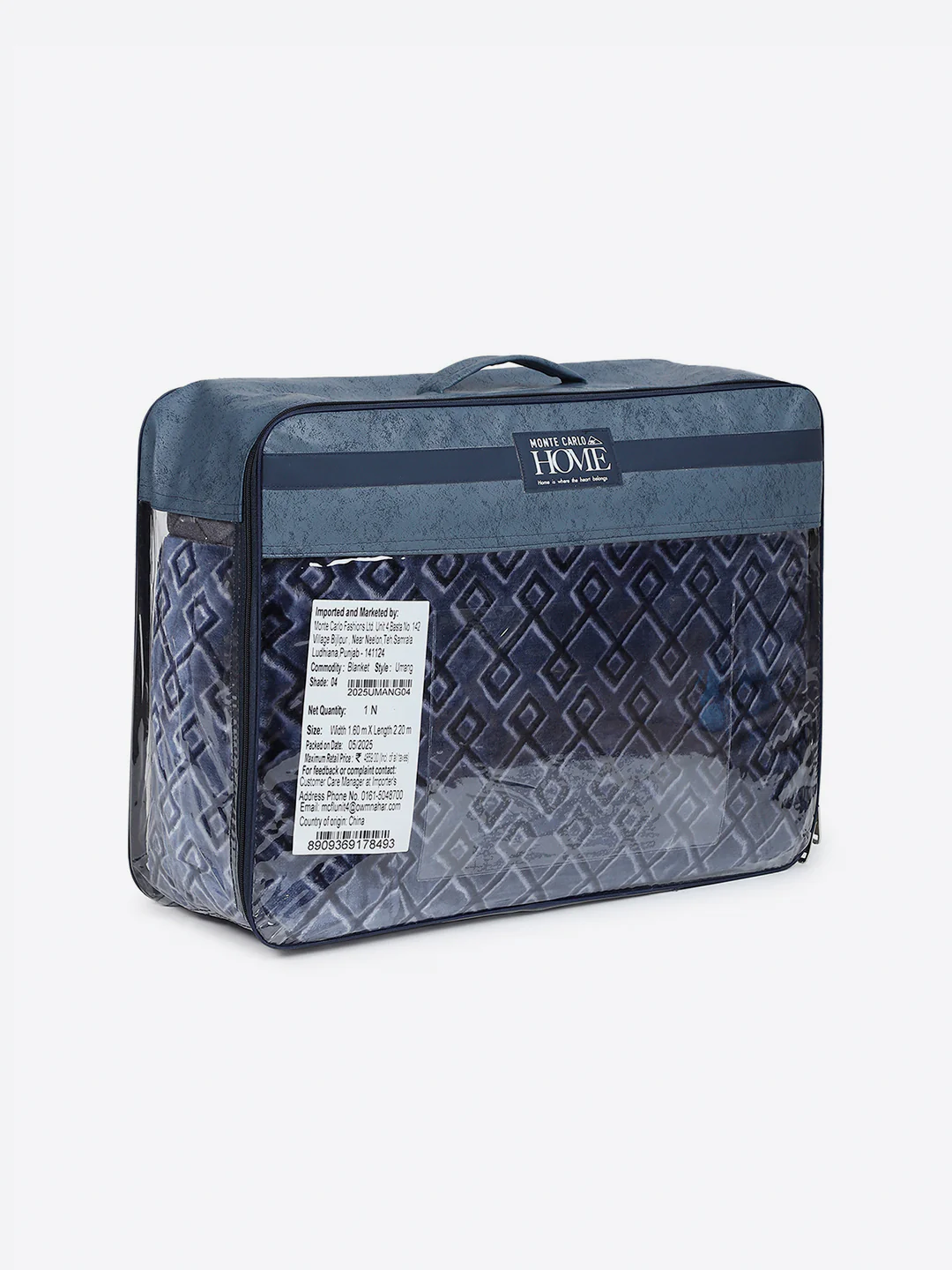 Printed Single Bed 3 Ply, 909 GSM Blanket for Heavy Winter - (Umang) - Image 8