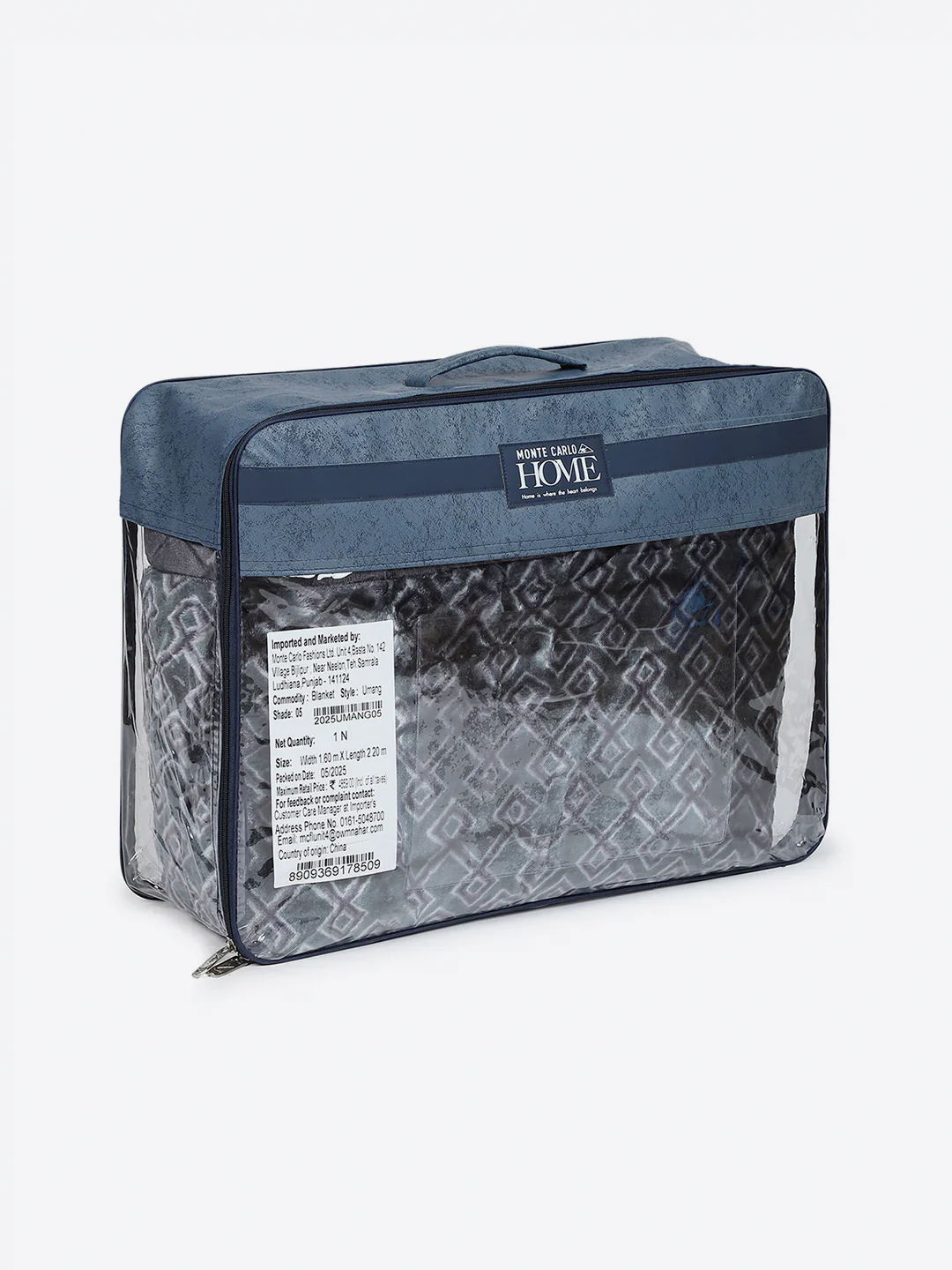 Printed Single Bed 3 Ply, 909 GSM Blanket for Heavy Winter - (Umang) - Image 8