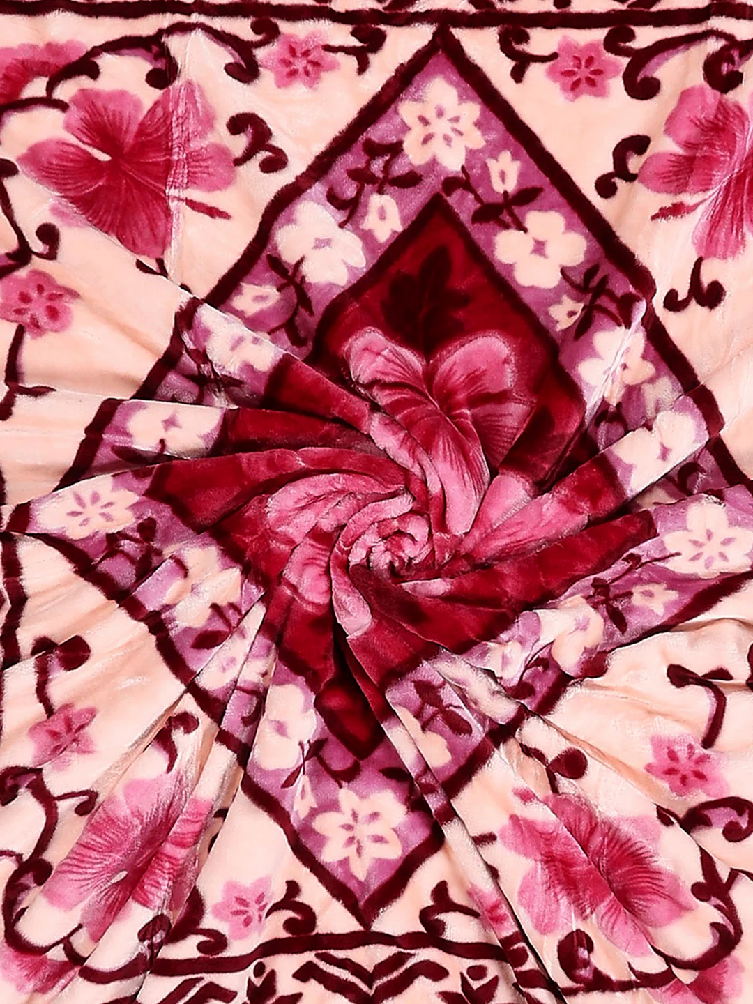 Printed Single Bed 3 Ply, 909 GSM Blanket for Heavy Winter - (Umang) - Image 7