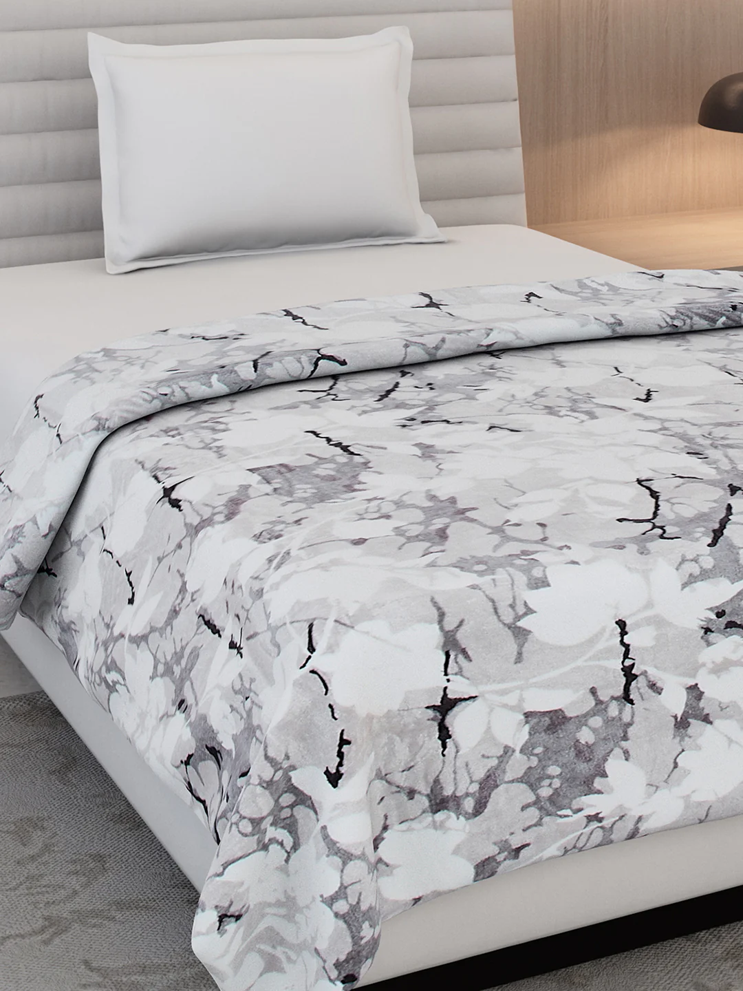 Printed Single Bed 300 GSM Blanket for AC Room - (Blubell) - Image 4