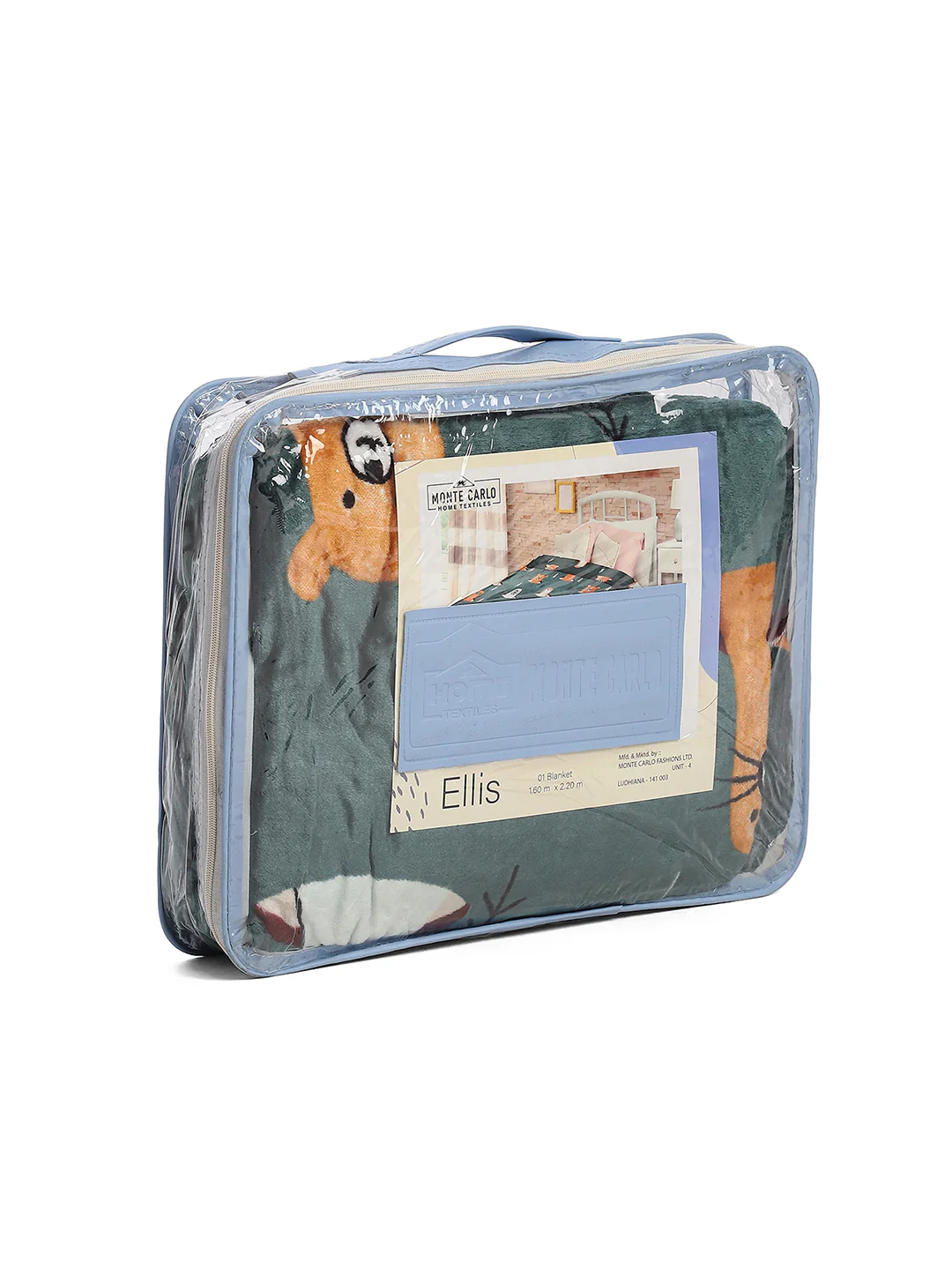 Printed Single Bed 300 GSM Blanket for AC Room - (Ellis) - Image 8
