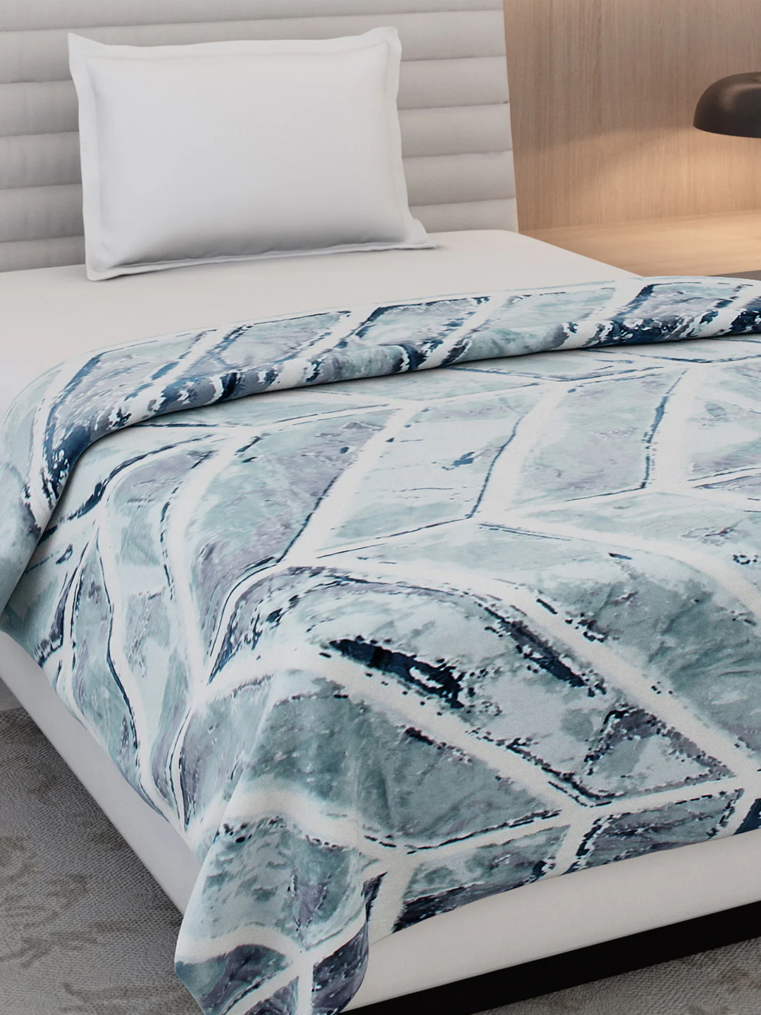 Printed Single Bed 300 GSM Blanket for AC Room - (Legacy) - Image 4