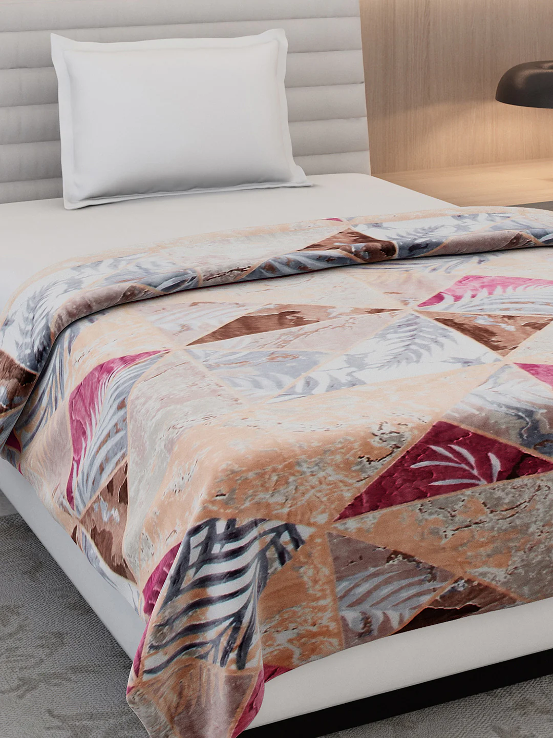 Printed Single Bed 300 GSM Blanket for AC Room - (Legacy) - Image 4