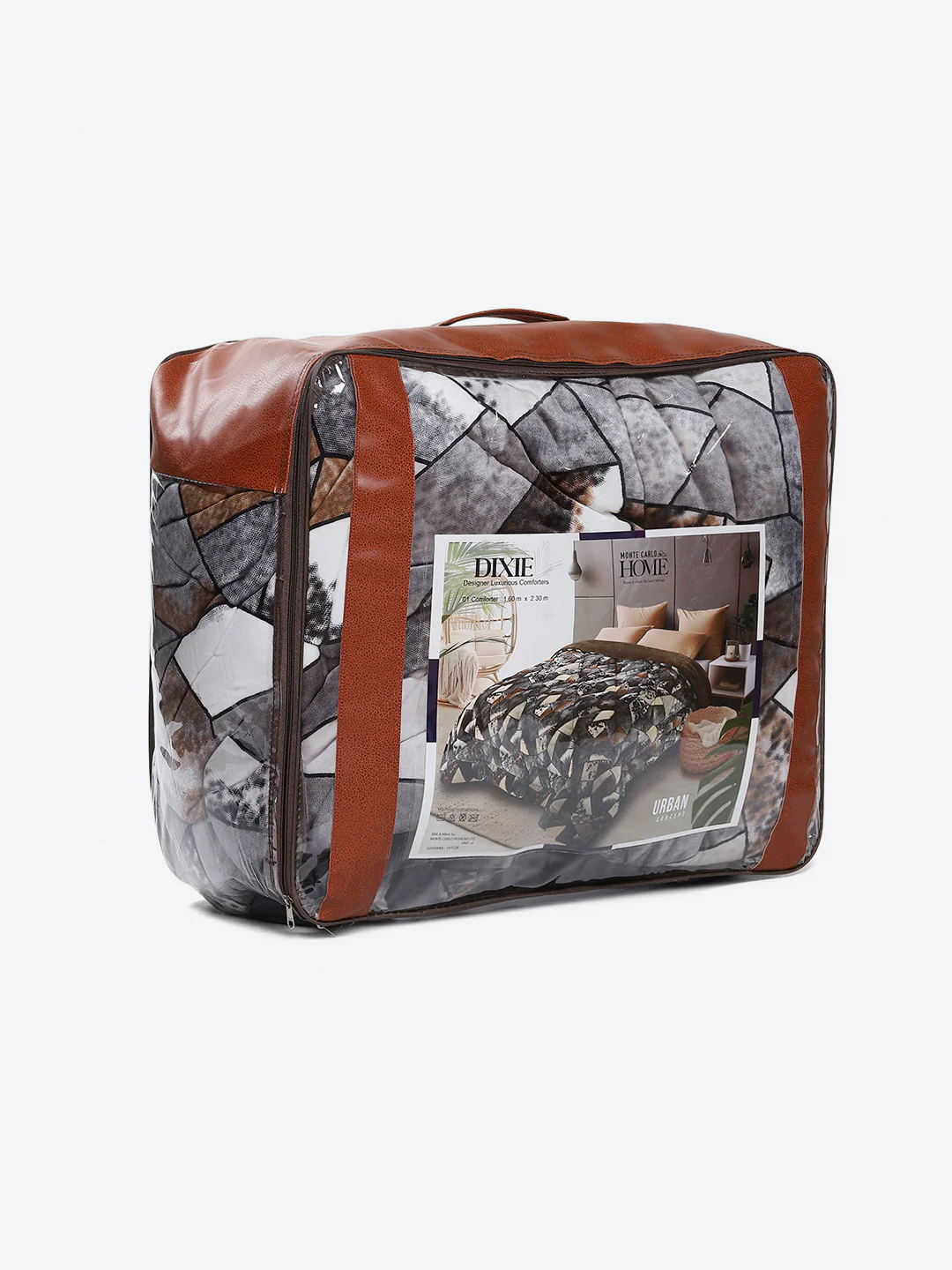 Printed Single Bed 300 GSM Comforter for Mild Winter (Dixie), Weight 725 gm - Image 8