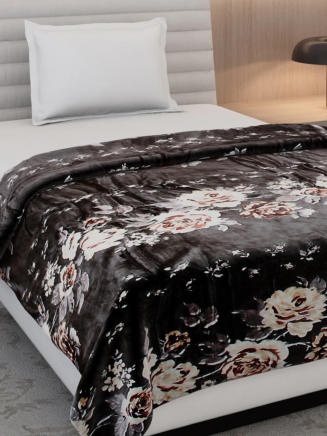 Printed Single Bed 350 GSM Blanket for AC Room - (Nicole) - Image 4