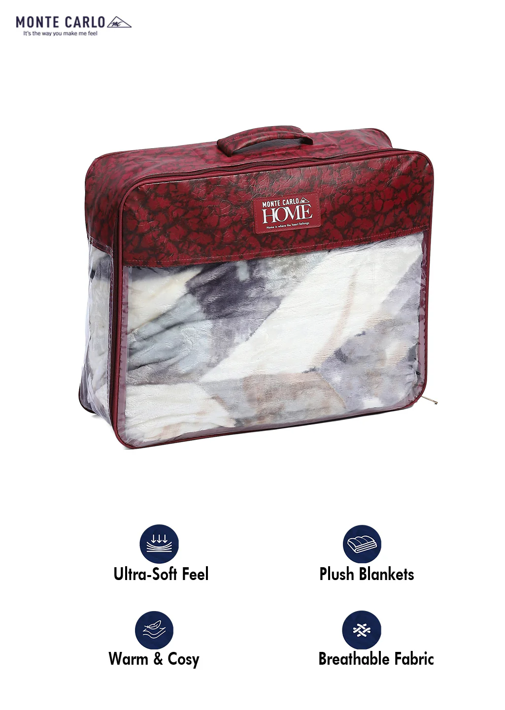 Printed Single Bed 596 GSM Blanket Everest 2 Ply (Weight 2.1 kg) - Image 8