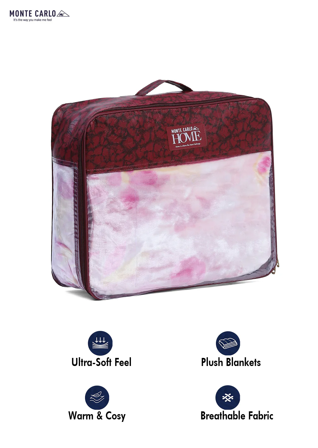 Printed Single Bed 710 GSM Blanket Ignis 2 Ply (Weight 2.5 kg) - Image 8