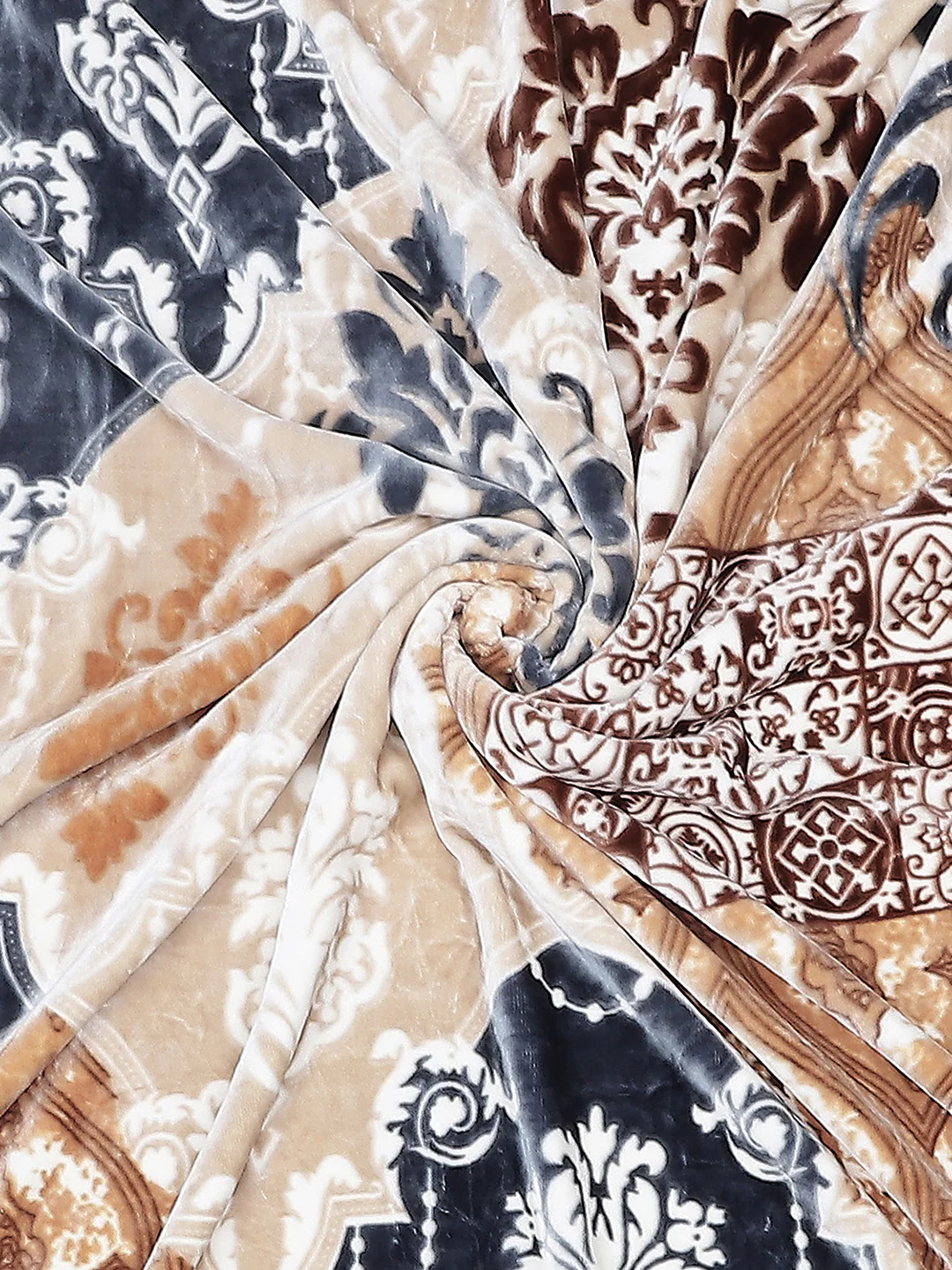 Printed Single Bed 852 GSM Blanket Allen 2 Ply (Weight 3 kg) - Image 7