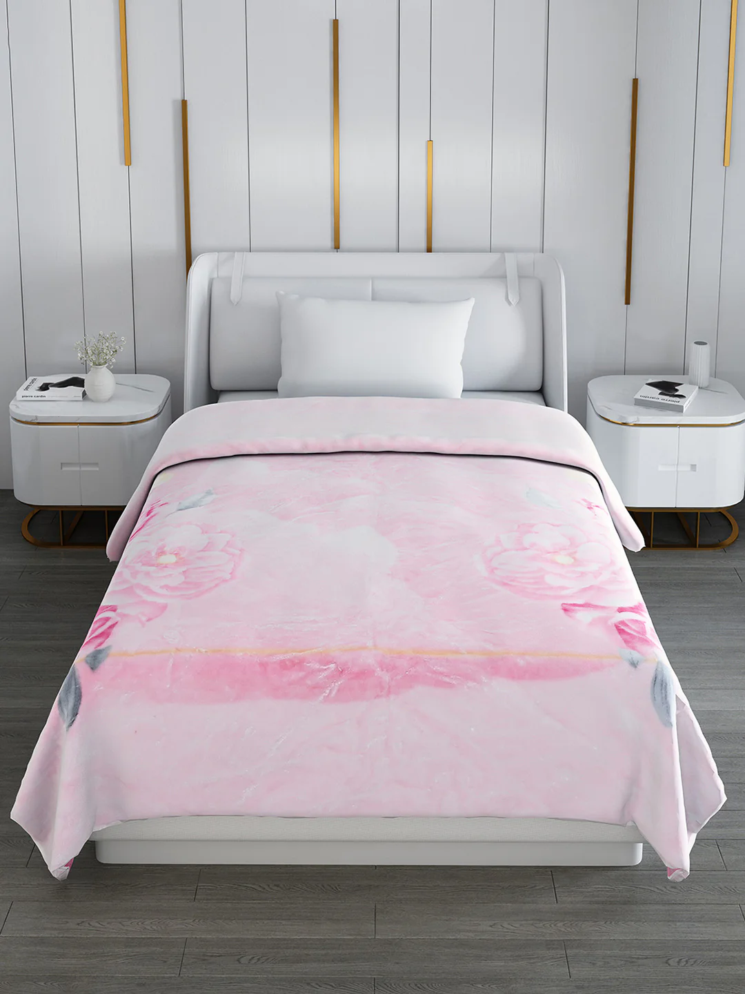 Printed Single Bed 852 GSM Blanket Galaxy 2 Ply (Weight 3 kg) - Image 4