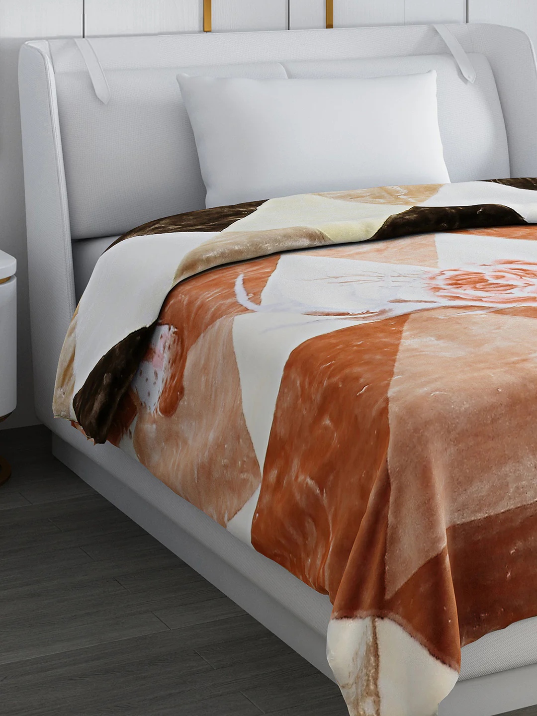 Printed Single Bed 852 GSM Blanket Galaxy 2 Ply (Weight 3 kg) - Image 6