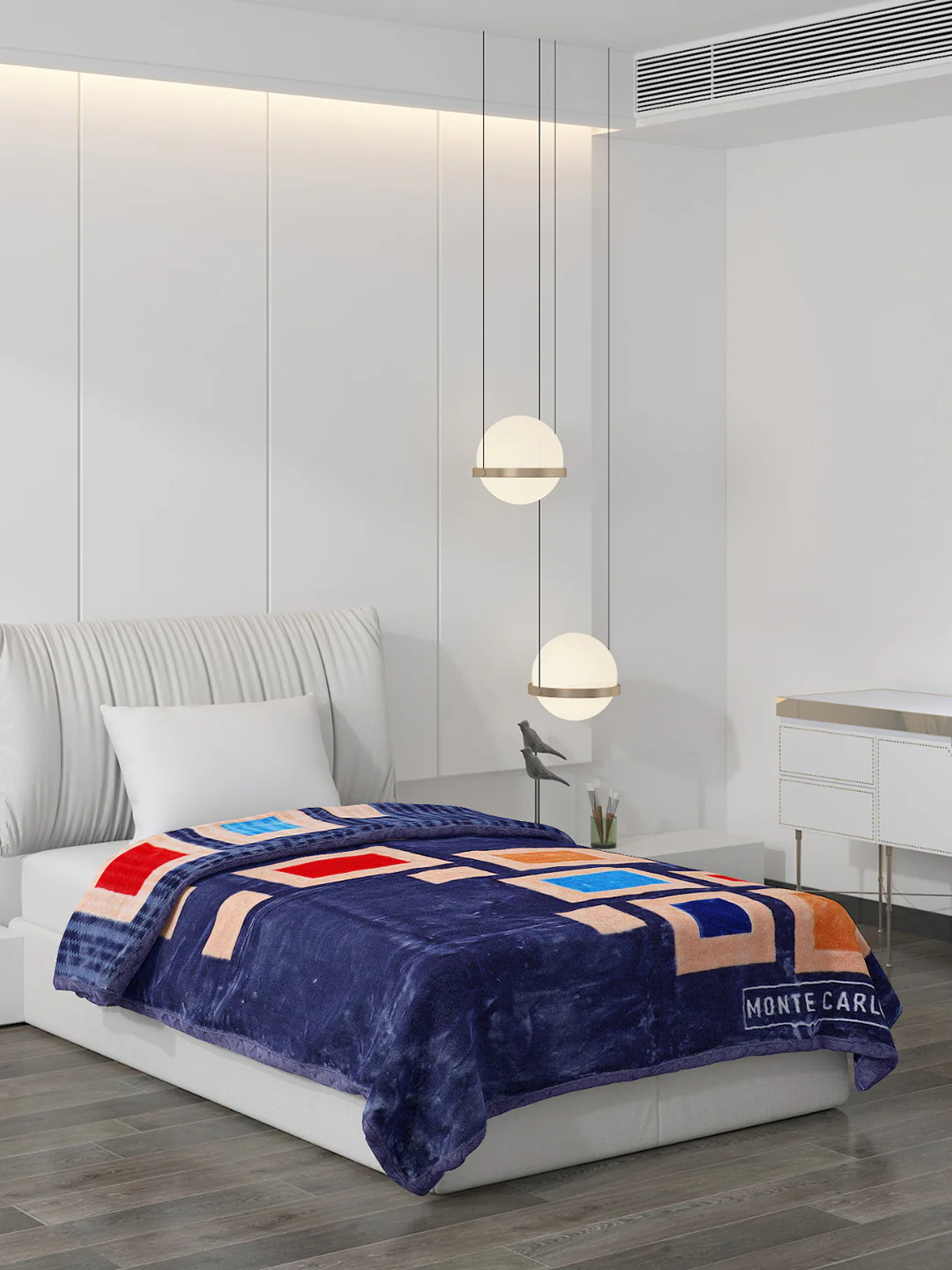 Printed Single Bed 852 GSM Blanket Knight Rider 2 Ply (Weight 3 kg) - Image 4