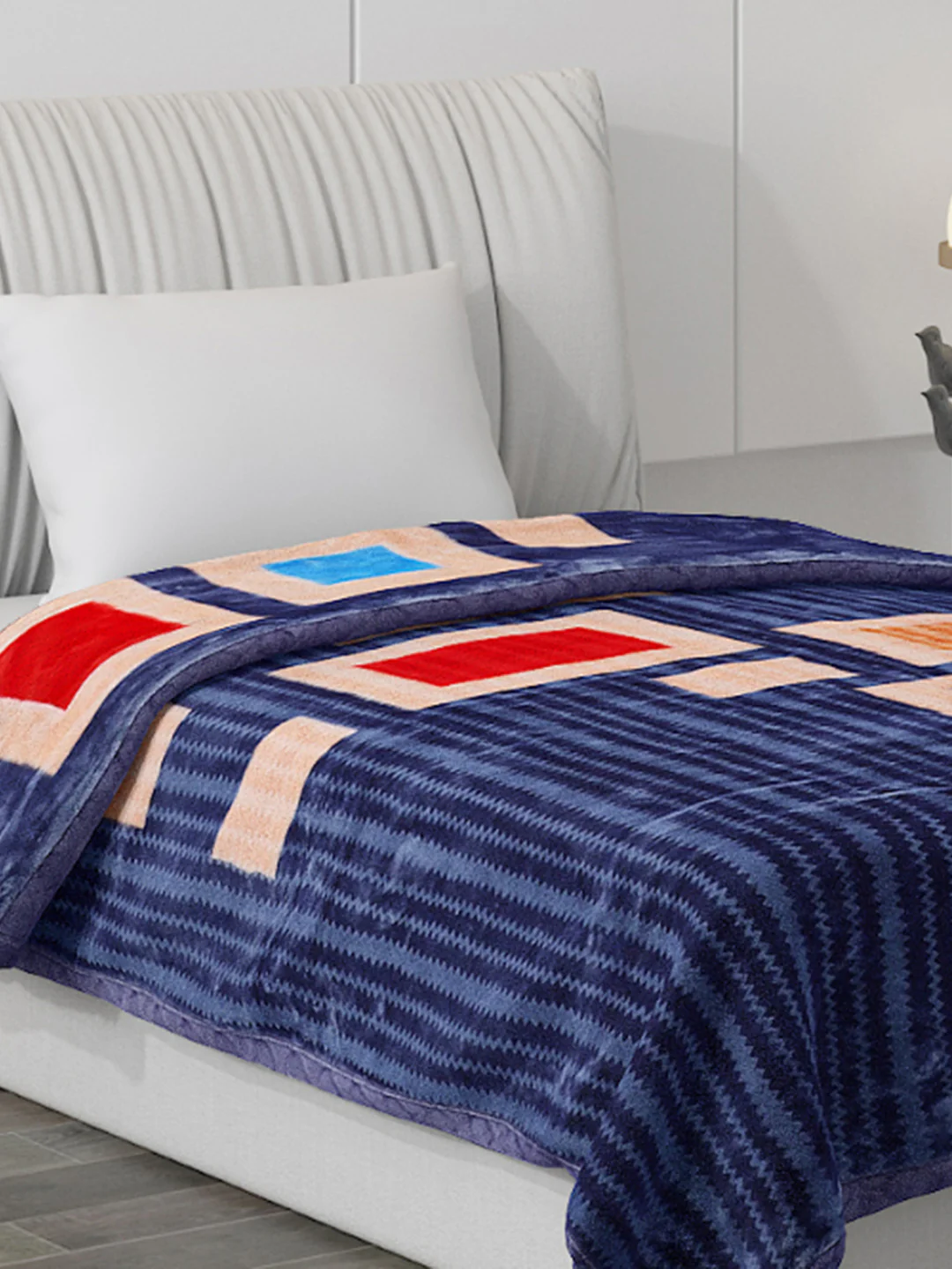 Printed Single Bed 852 GSM Blanket Knight Rider 2 Ply (Weight 3 kg) - Image 5