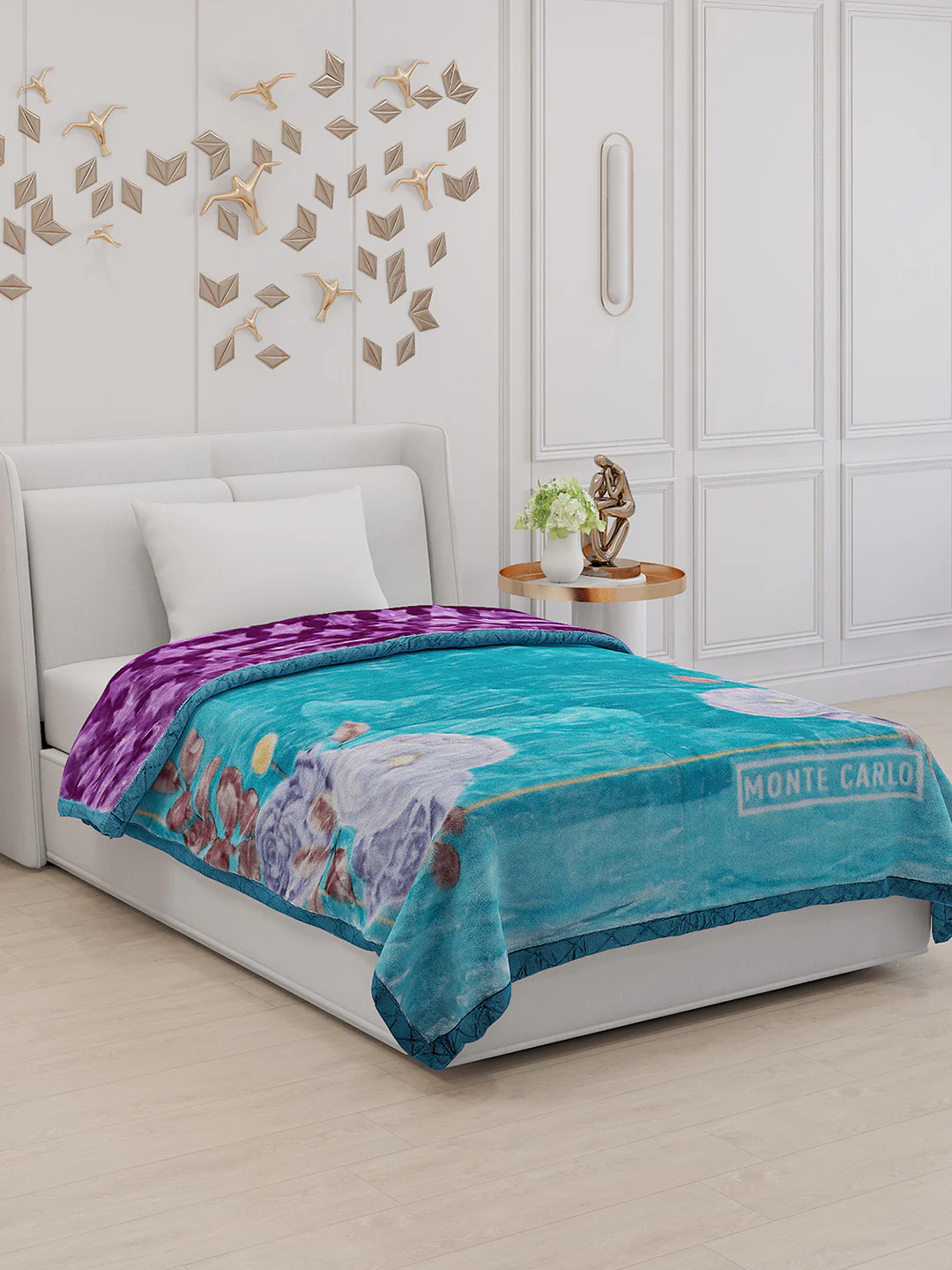 Printed Single Bed 852 GSM Blanket Success 2 Ply (Weight 3 kg) - Image 5
