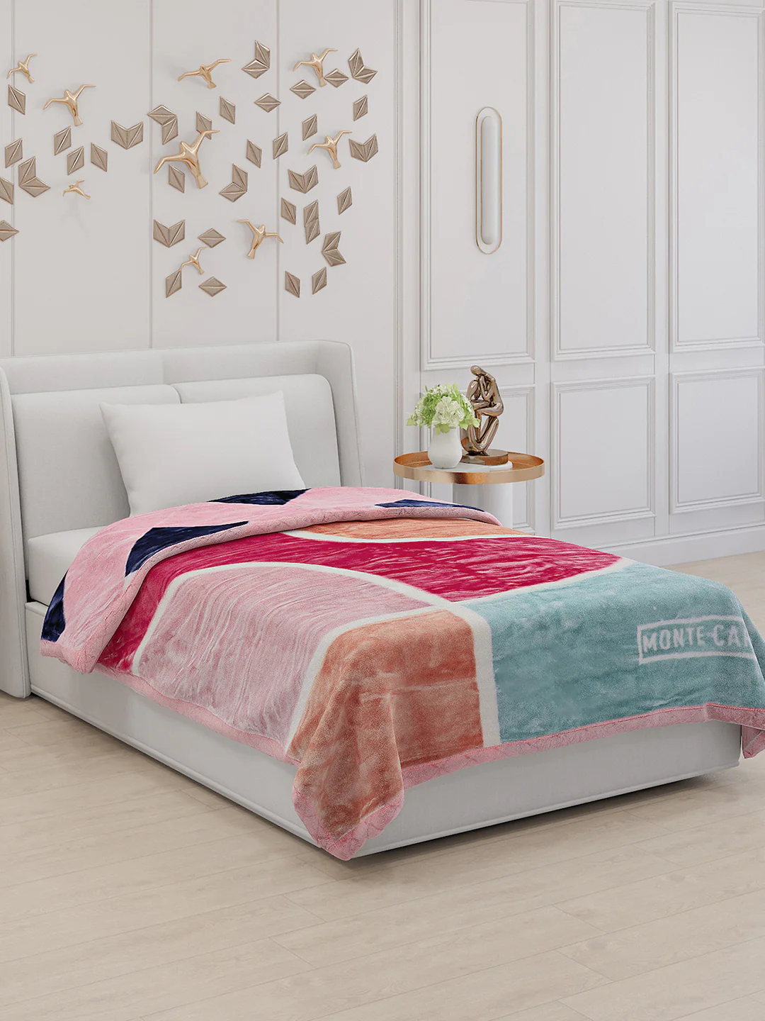 Printed Single Bed 852 GSM Blanket Success 2 Ply (Weight 3 kg) - Image 5