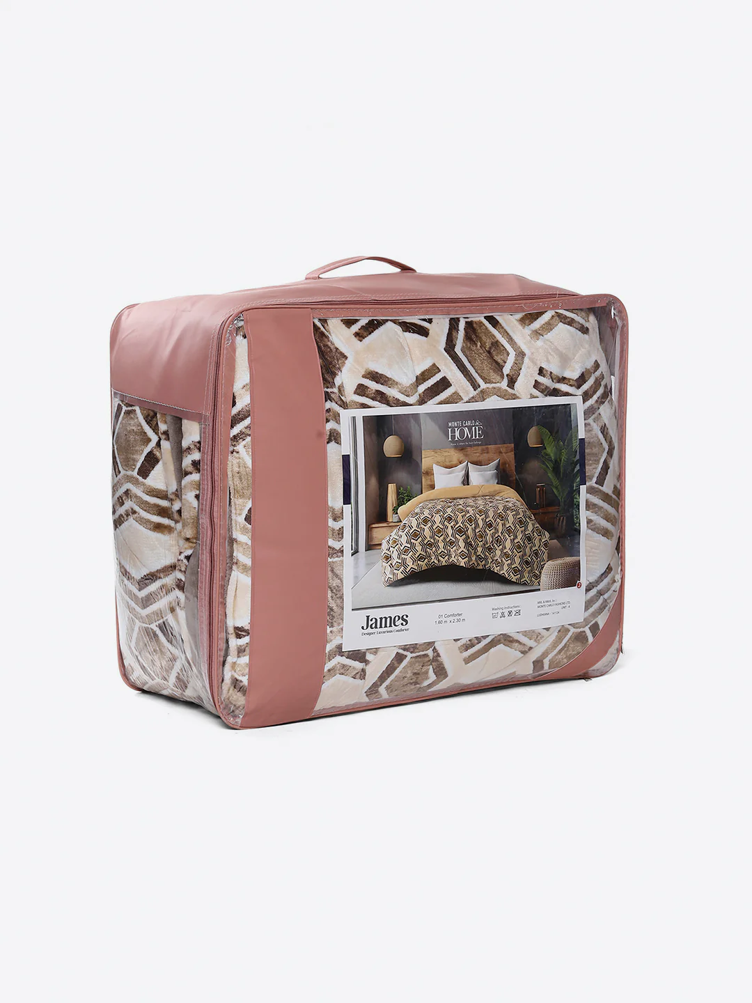Printed Single Bed 992 GSM Comforter for Winter - (James) - Image 8