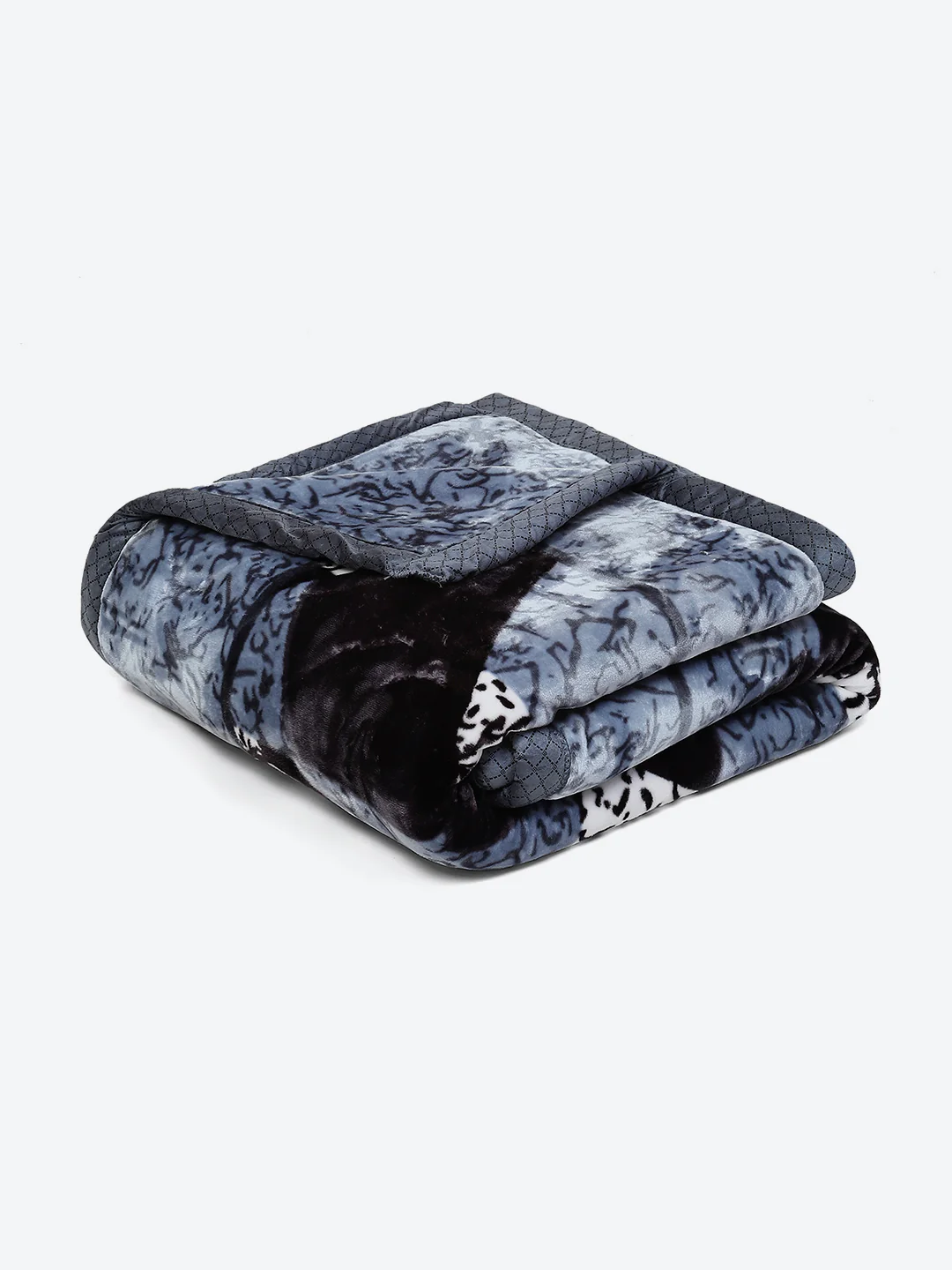 Printed Single Bed 994 GSM Blanket Joseph 2 Ply (Weight 3.5 kg) - Image 5