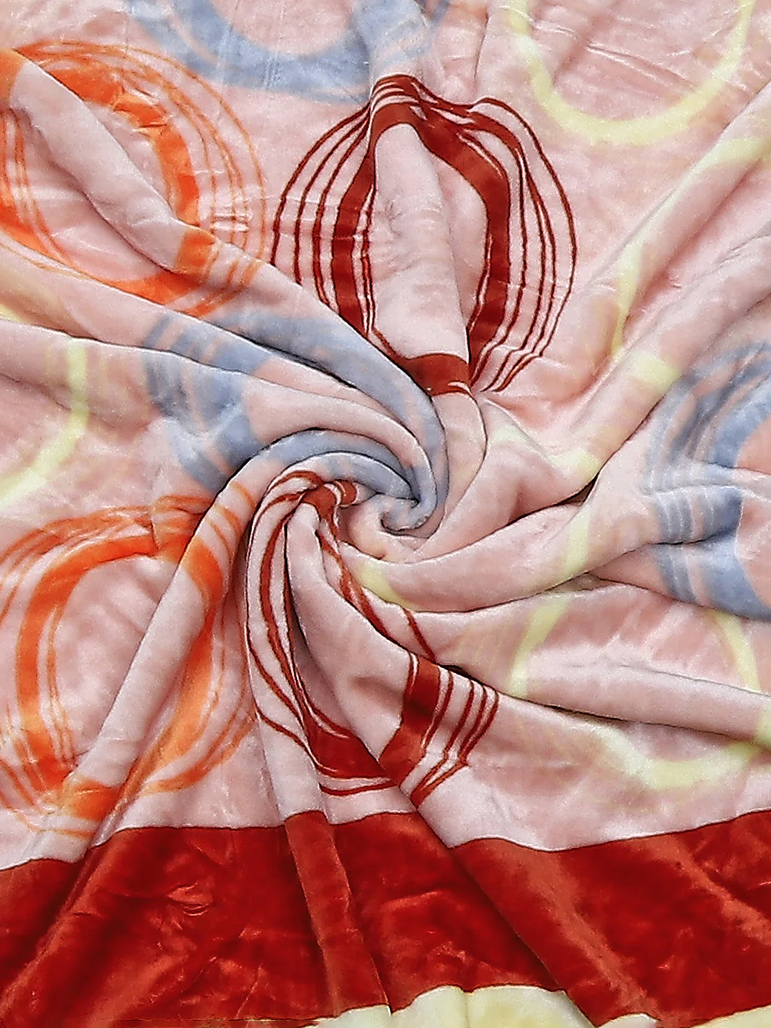 Printed Single Bed Reversible Blanket 2 Ply, 511 GSM, 1.8 kg (New Diamond) - Image 11