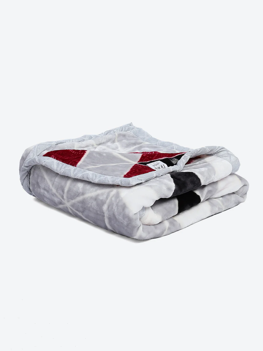 Printed Single Bed Reversible Blanket 2 Ply, 568 GSM, 2 kg (Glamour) - Image 5
