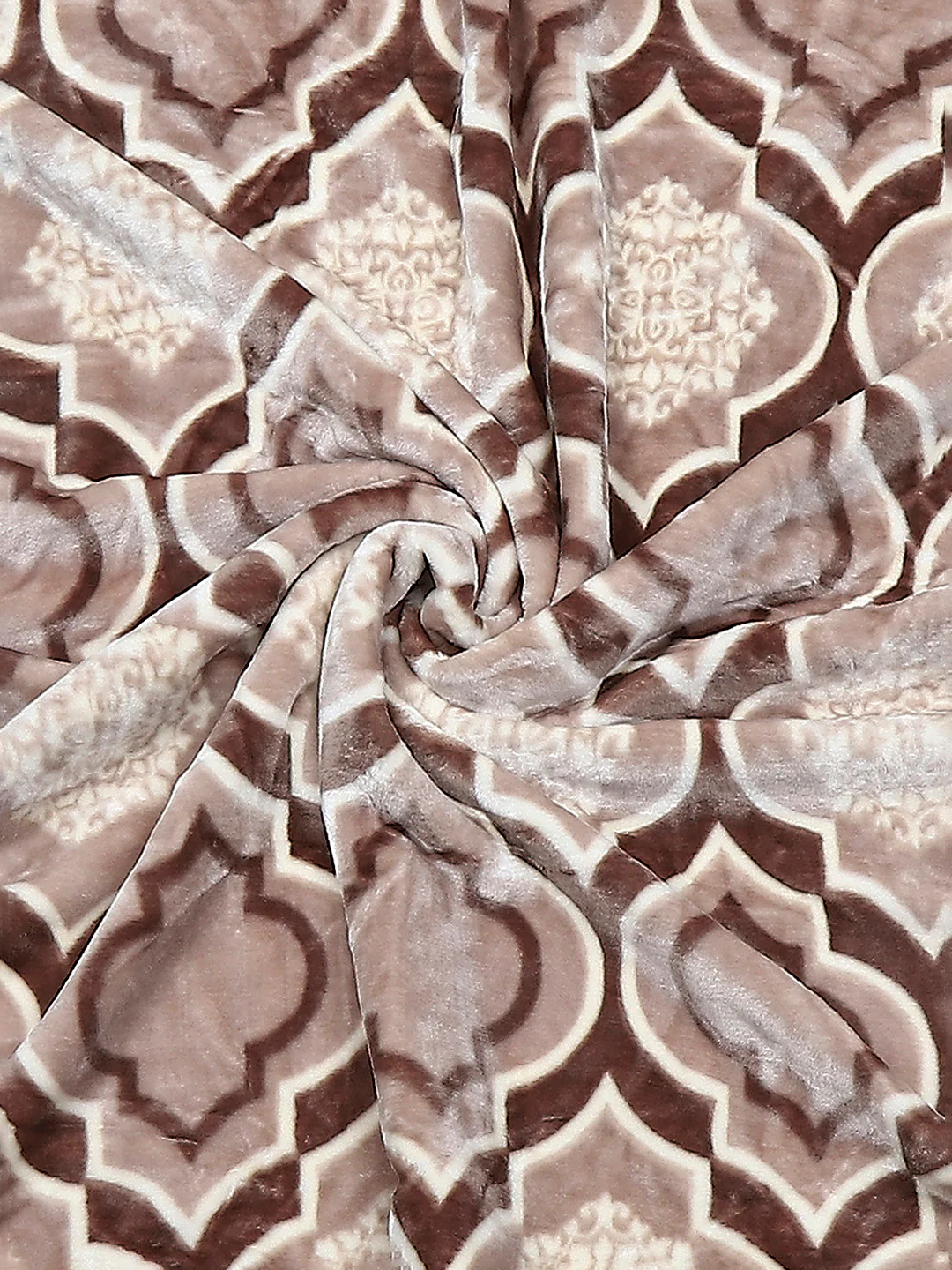 Printed Single Bed Reversible Blanket 2 Ply, 568 GSM, 2 kg (Glamour) - Image 7