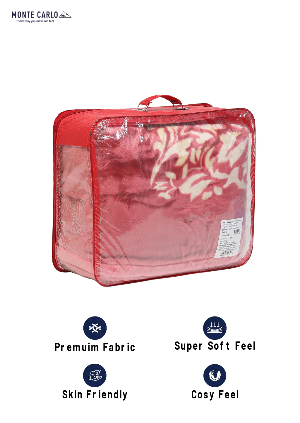 Printed Single Bed Mink Blanket for Mild Winter -1 Ply - Image 8