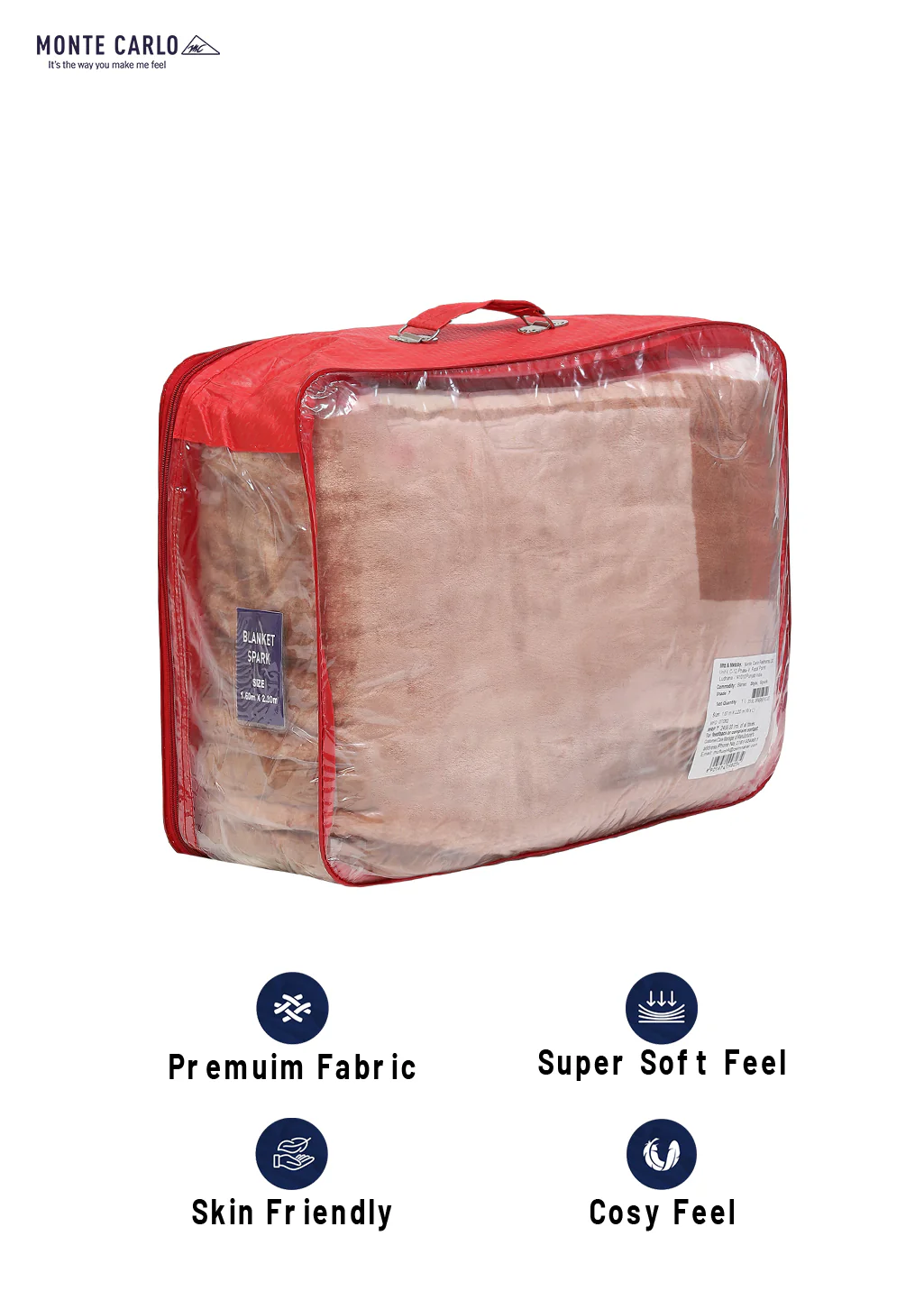 Printed Single Bed Mink Blanket for Mild Winter -1 Ply - Image 8